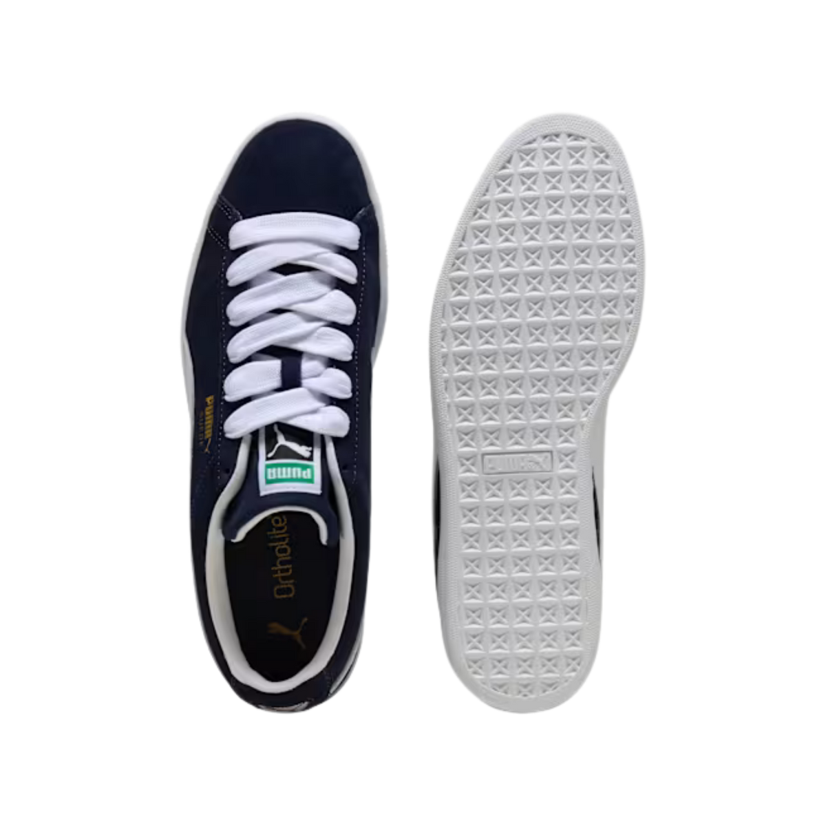 Puma Men Suede Classic Sneakers - Navy White