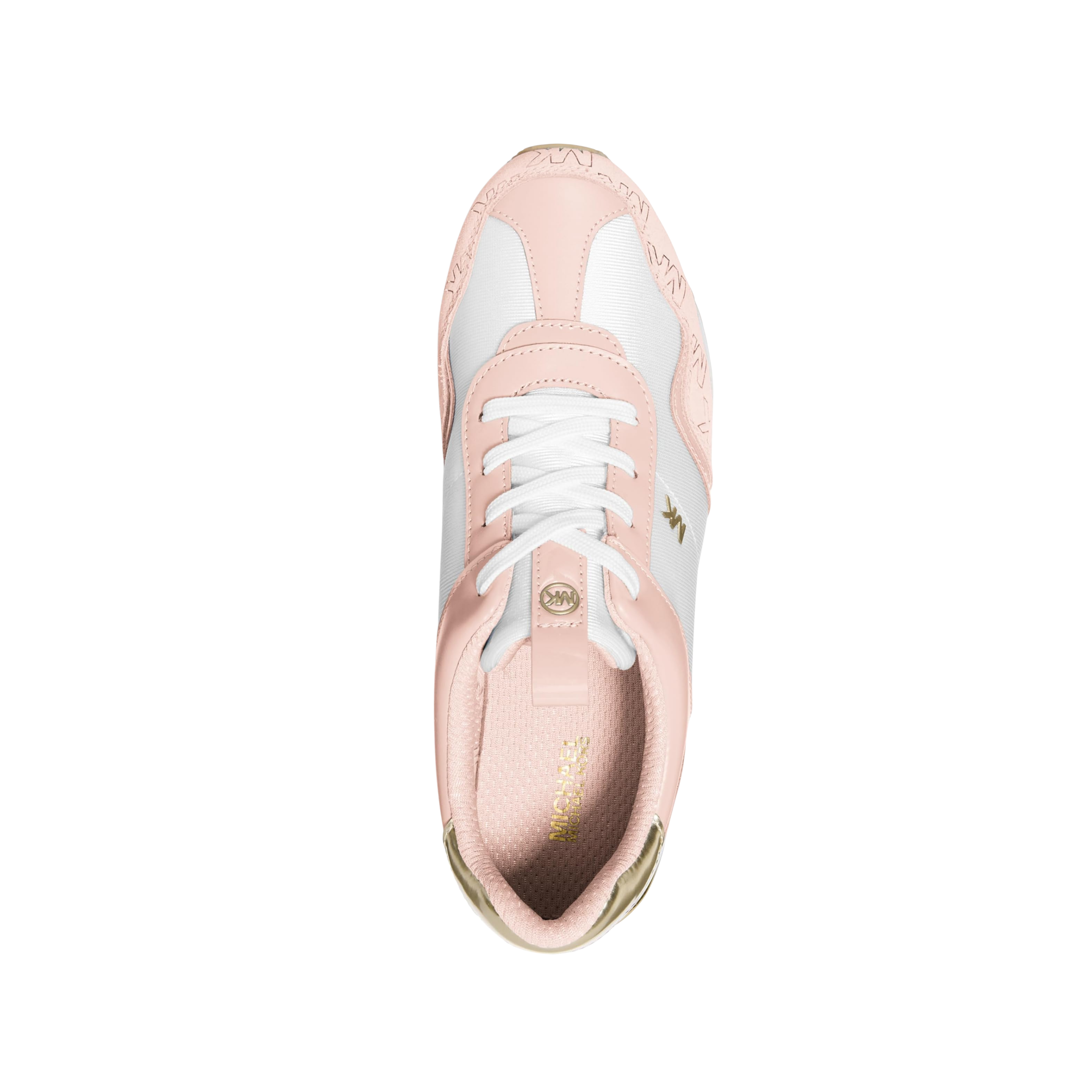 Michael Kors Women Raina Signature Logo Trainer - Soft Pink