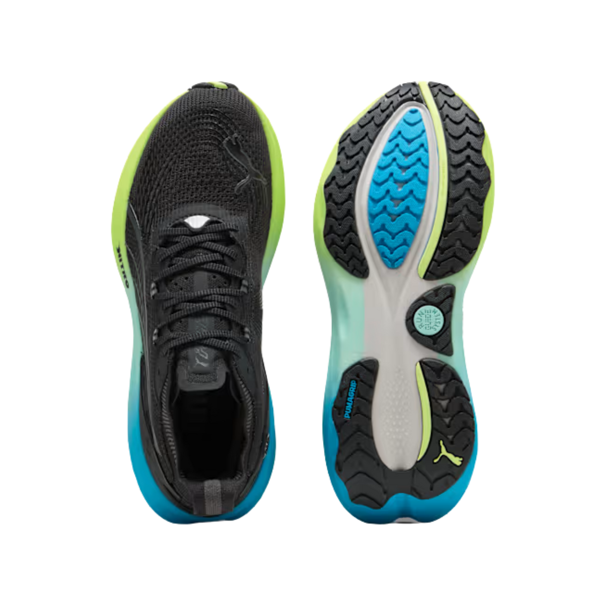 Puma Men ForeverRun Nitro™ 2 - Black Fizzy Light Speed Blue