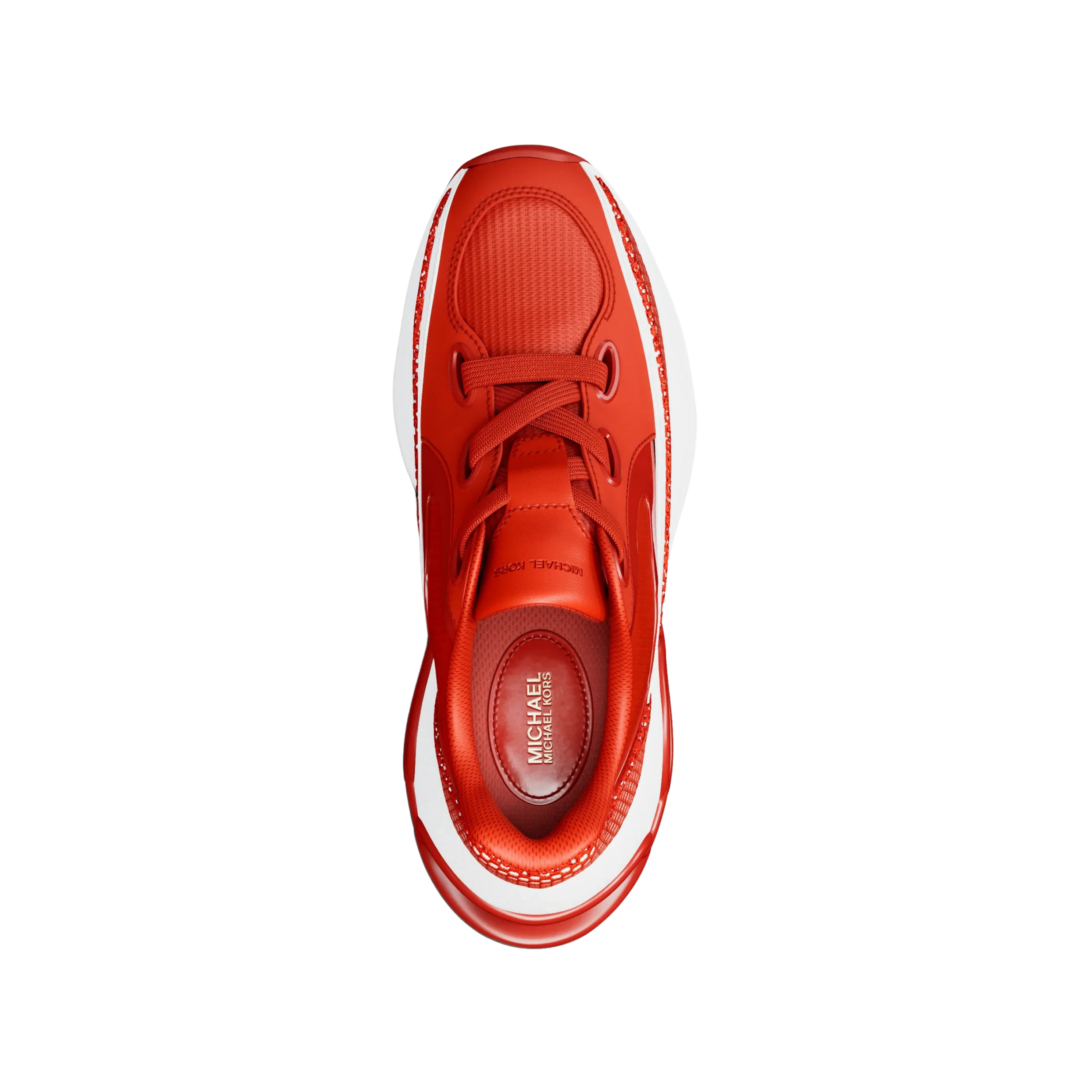 Michael Kors Women Toni Trainer Sneaker - Crimson
