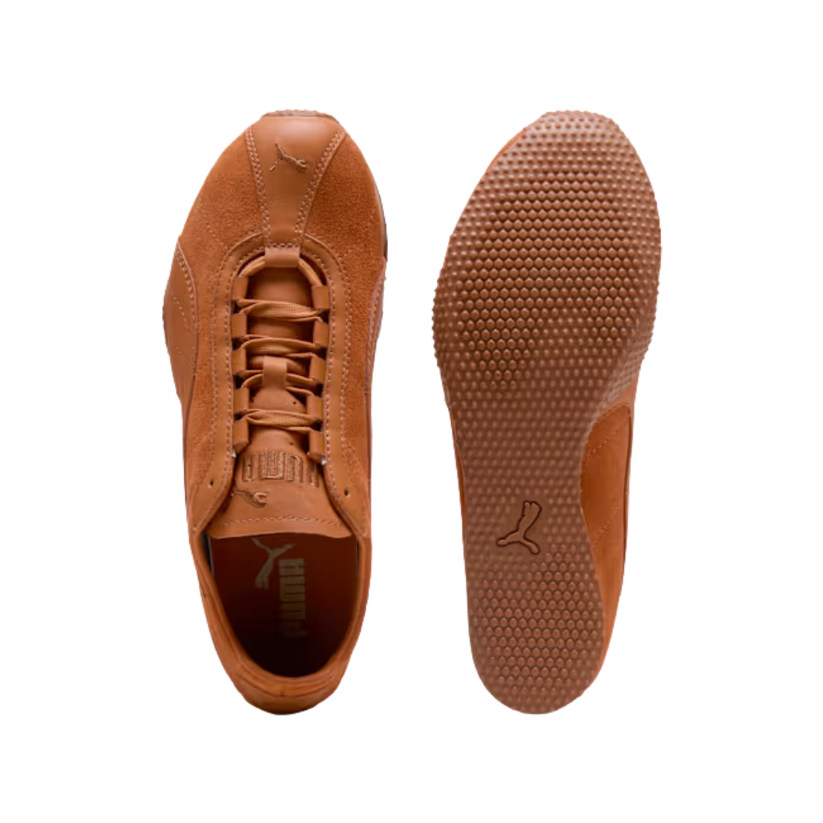 Puma Men H Street Premium Sneakers - Brandy Toasted Almond Gum
