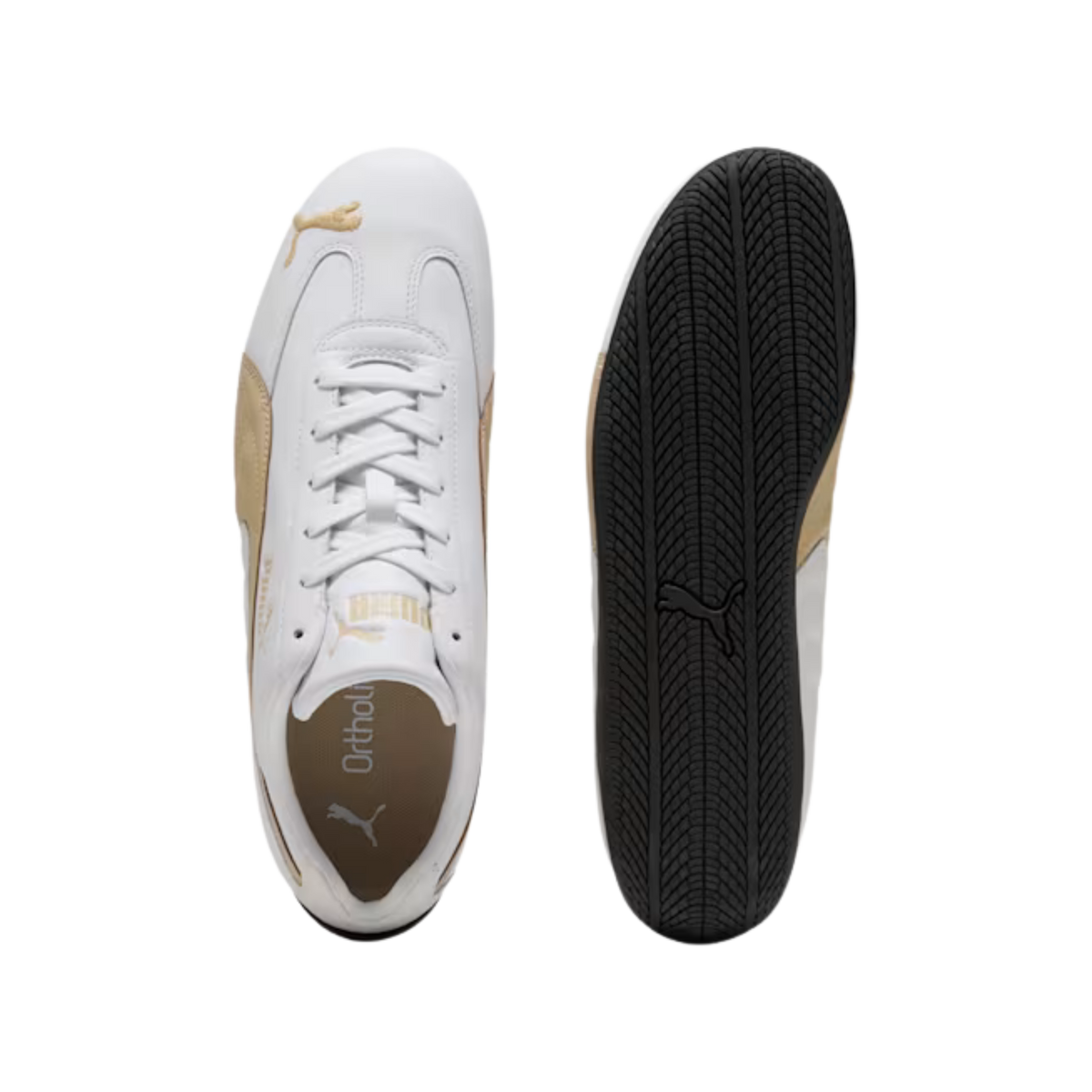 Puma Men Speedcat Leather - White Toasted Almond