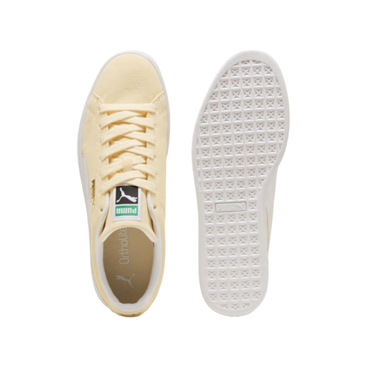 Puma Men Suede Classic Sneakers - Buttercream White