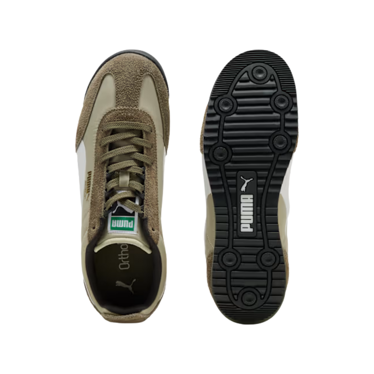 Puma Men Retrojet Nylon Sneakers - Pebble Gray White Black