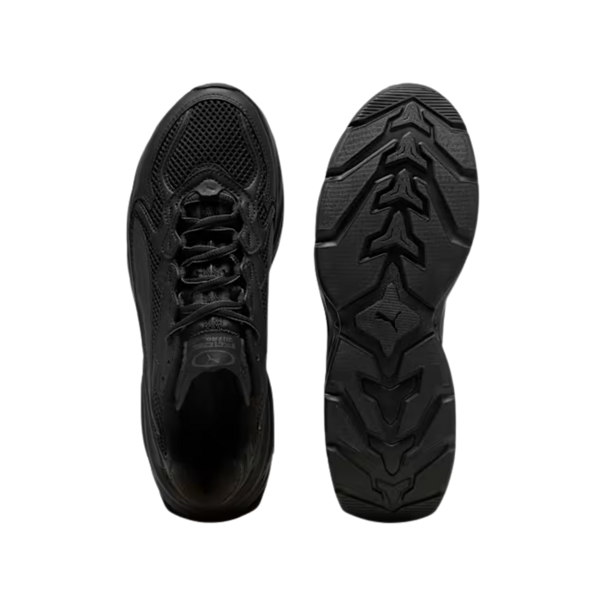 Puma Men Fade Sneakers - Black