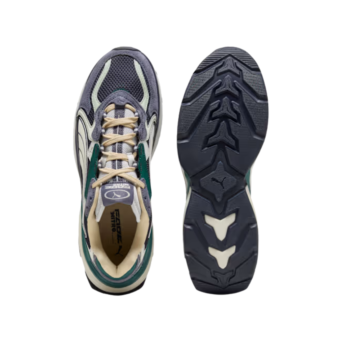 Puma Men Fade LS Sneakers - New Navy Inky Depths