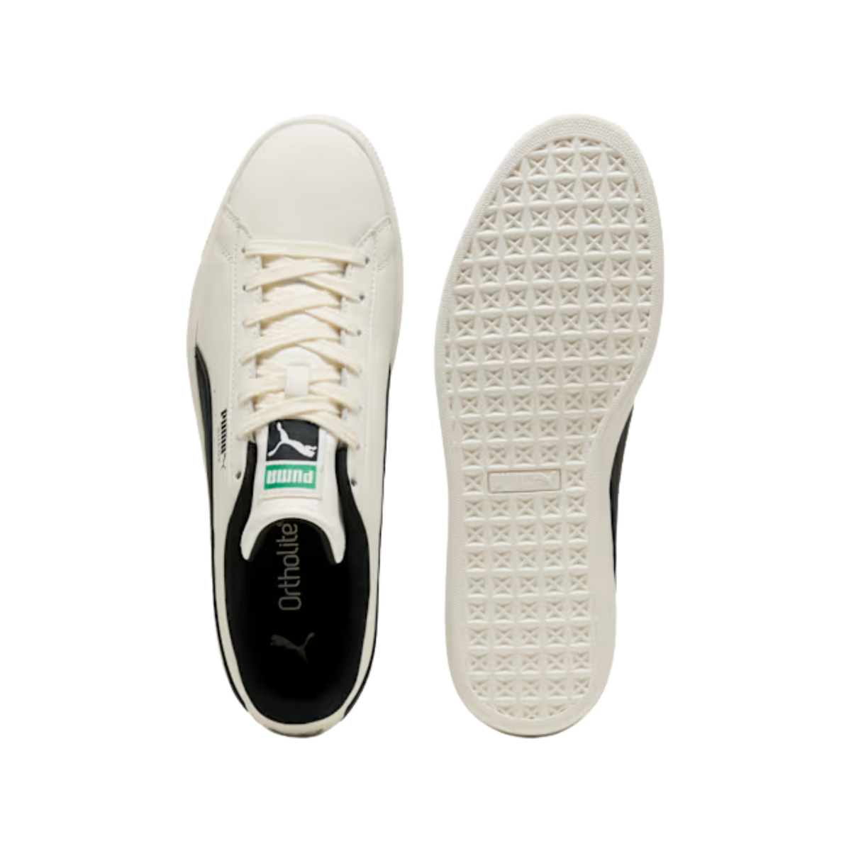 Puma Men Suede Sneakers - Warm White Black