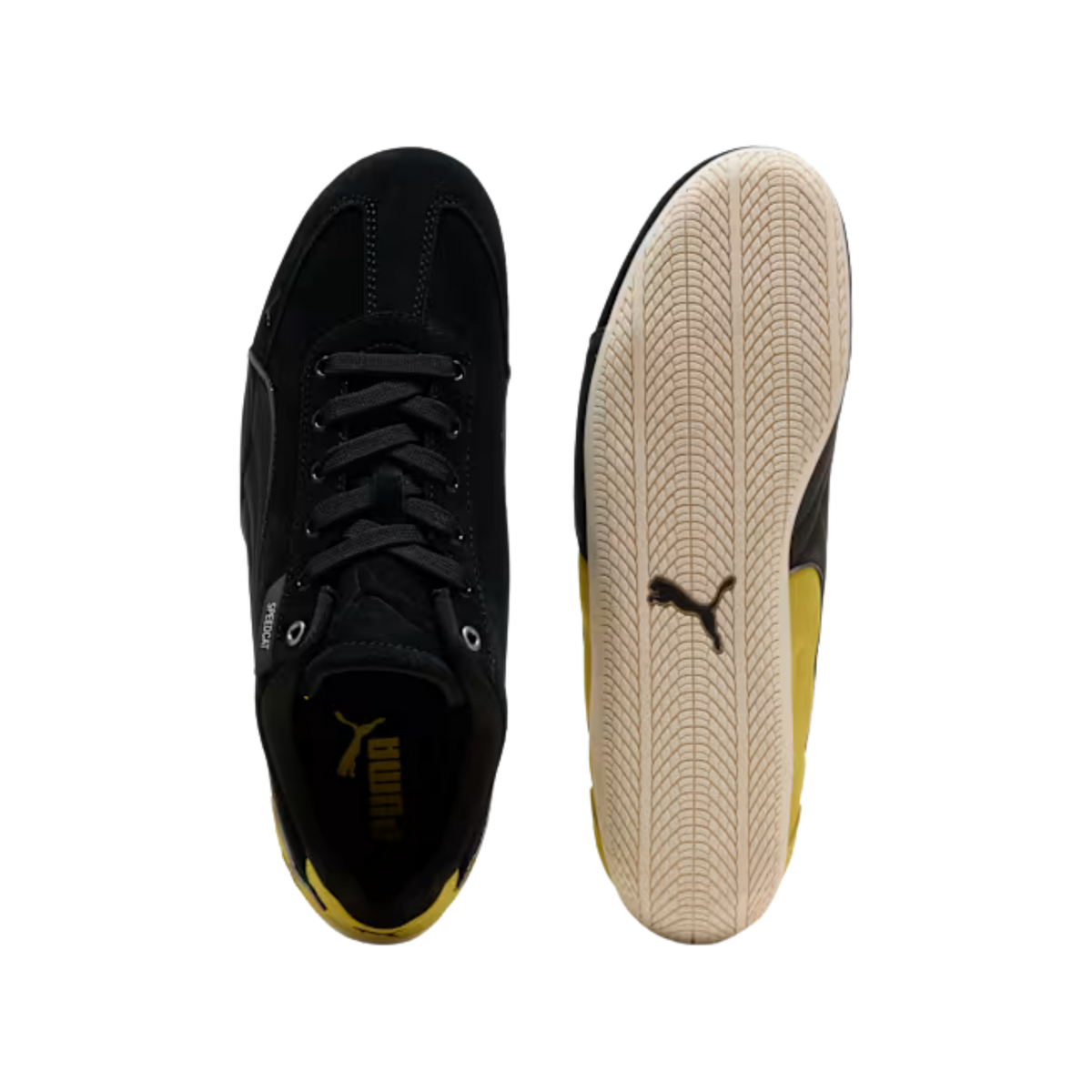 Puma Men Scuderia Ferrari Speedcat - Black Speed Yellow Warm White