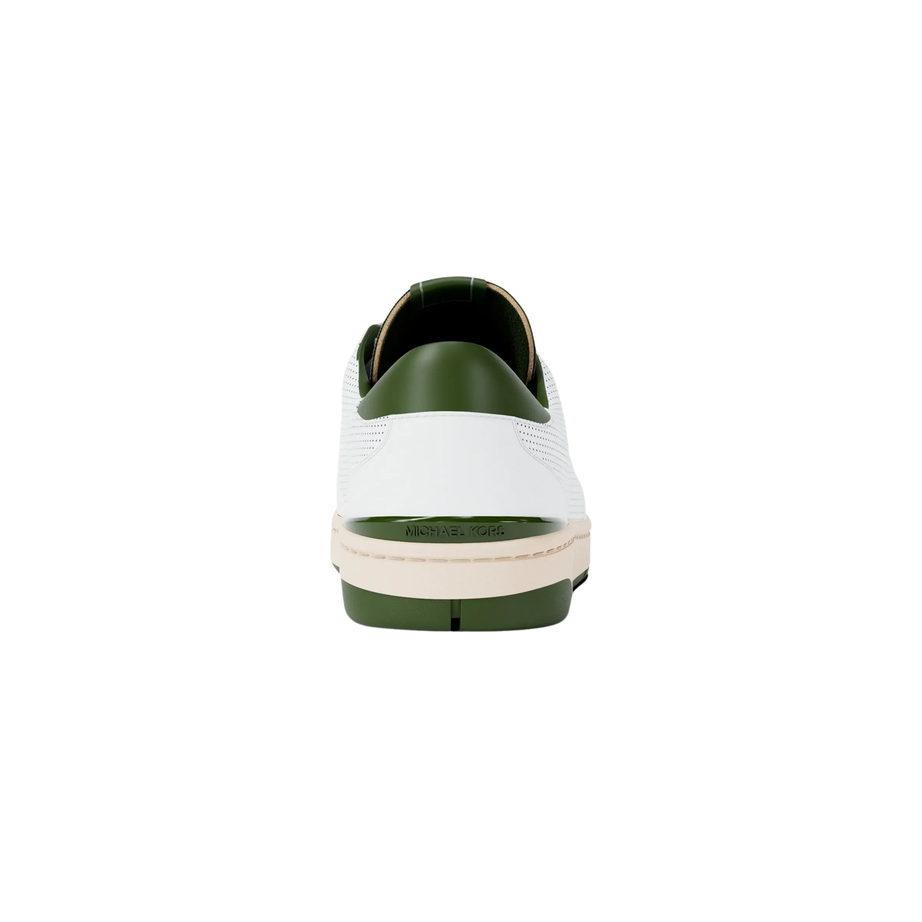 Michael Kors Men Wilton Perforated Leather Sneaker - Evergreen