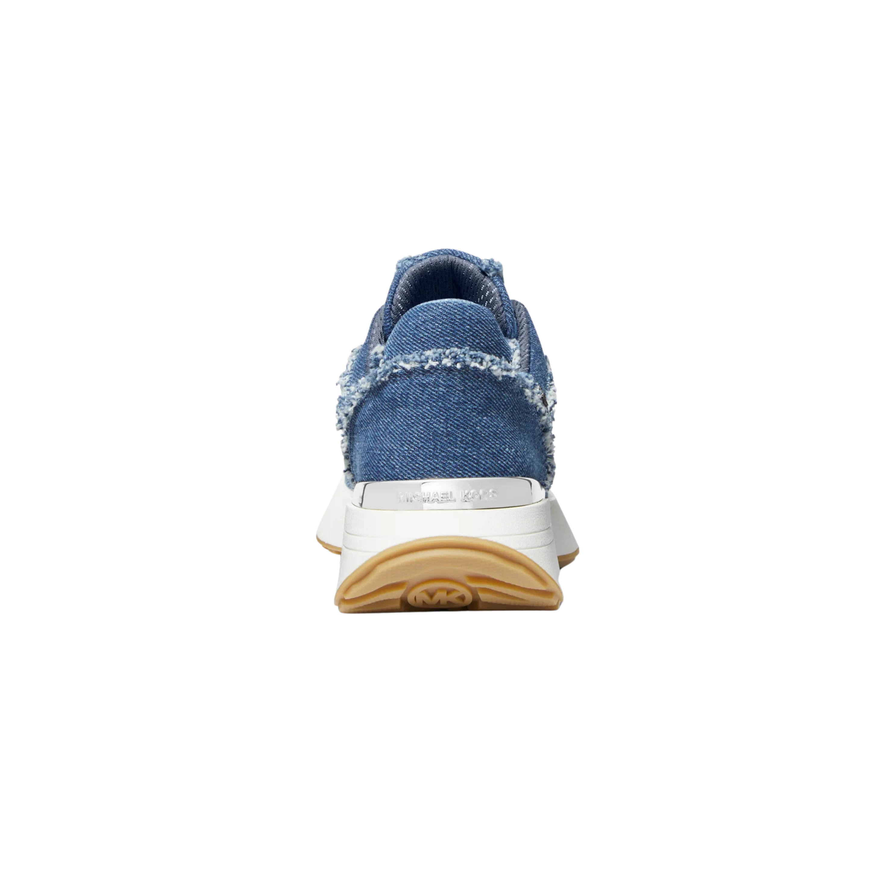 Michael Kors Women Ari Frayed Trainer Sneakers - Denim
