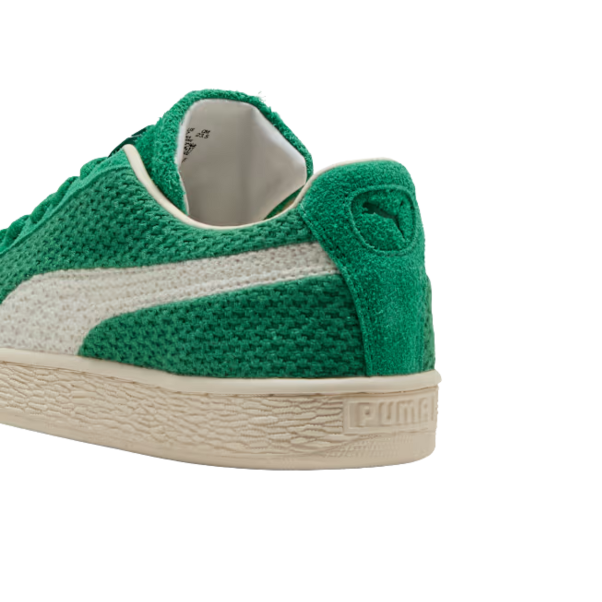 Puma Men Suede Crochet Sneakers - Archive Green White