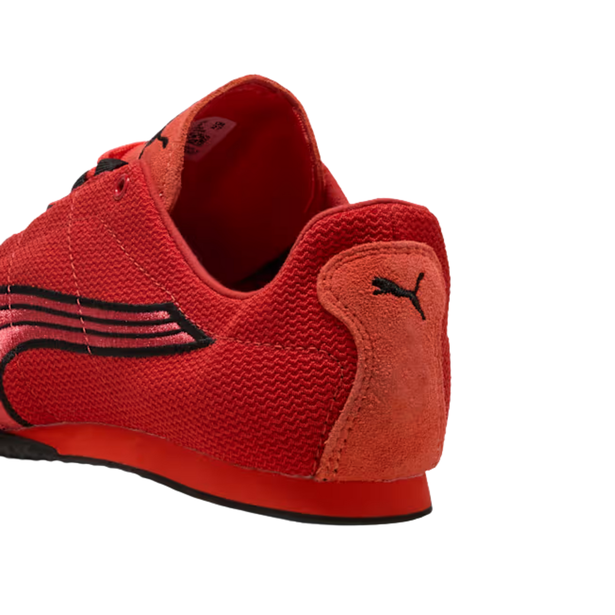 Puma Men H Street Embroidery Sneakers - Candy Apple Red Glamour
