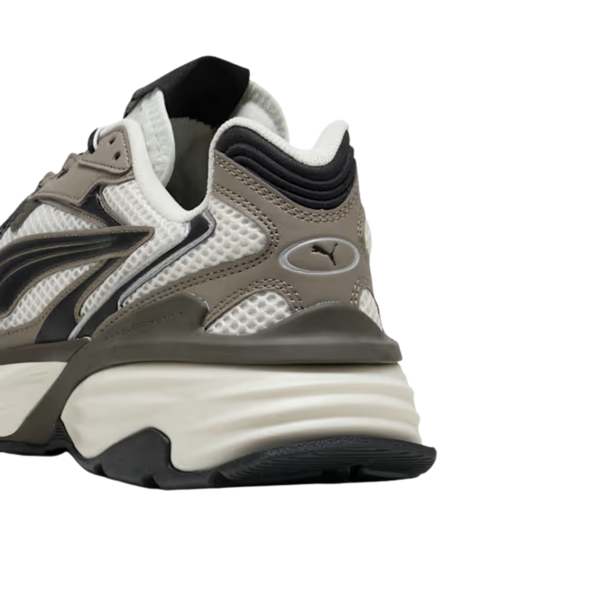 Puma Men Fade Sneakers - Warm White Mouse Gray