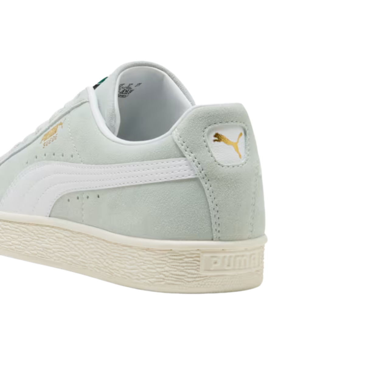 Puma Men Suede Classic Sneakers - Créme De Mint White