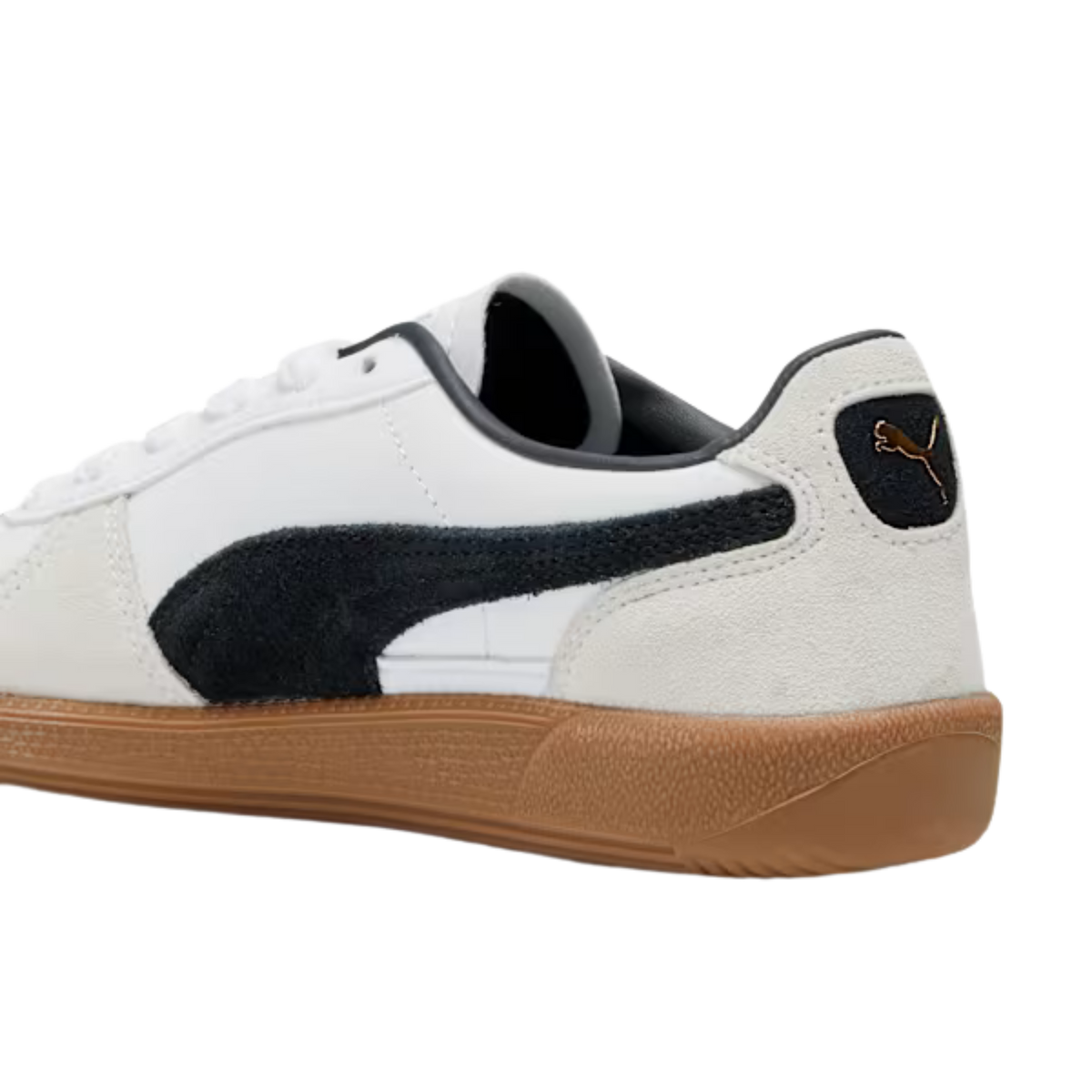 Puma Women Palermo Leather Sneaker - White Vapor Gray Gum