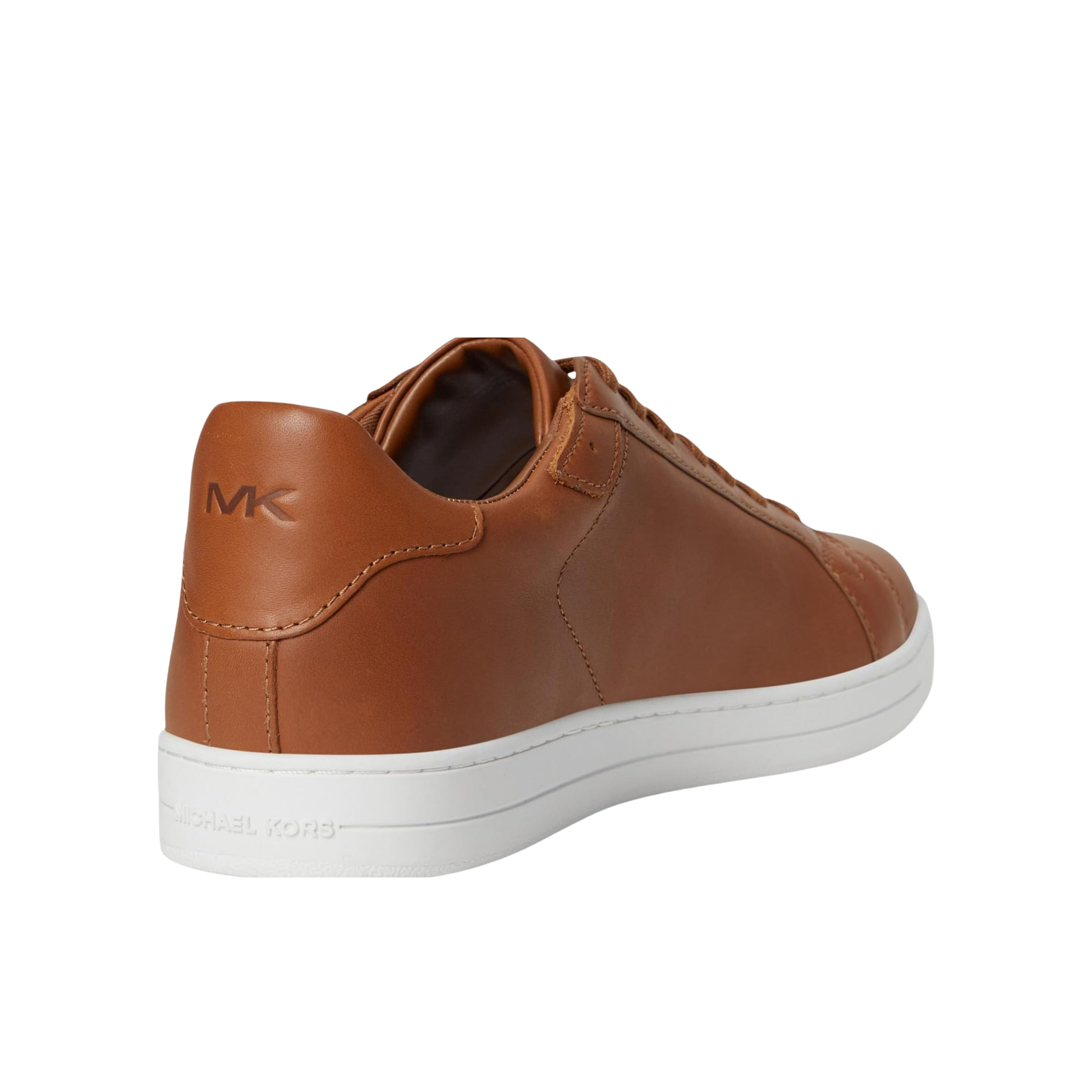 Michael Kors Men Keating Leather Sneaker - Luggage