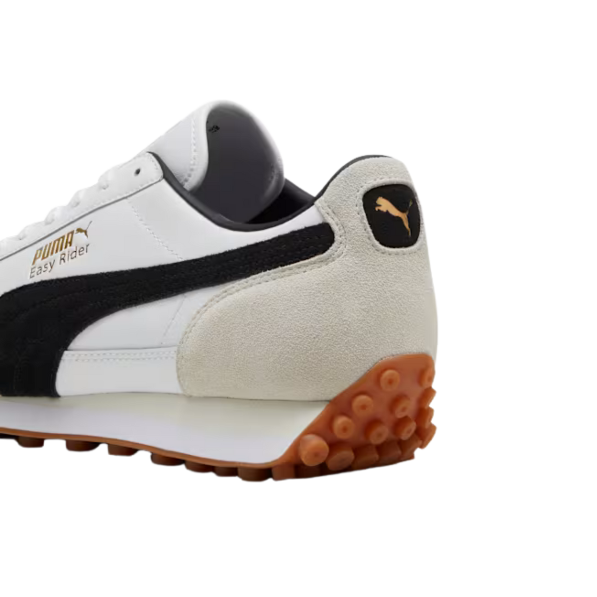 Puma Men Easy Rider Mix Sneakers - White Black