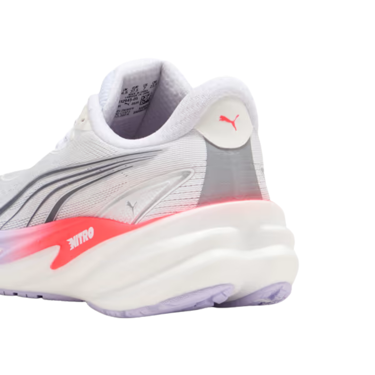 Puma Women Velocity NITRO™ 5 Sneaker - White Ultra Red Light Lavender