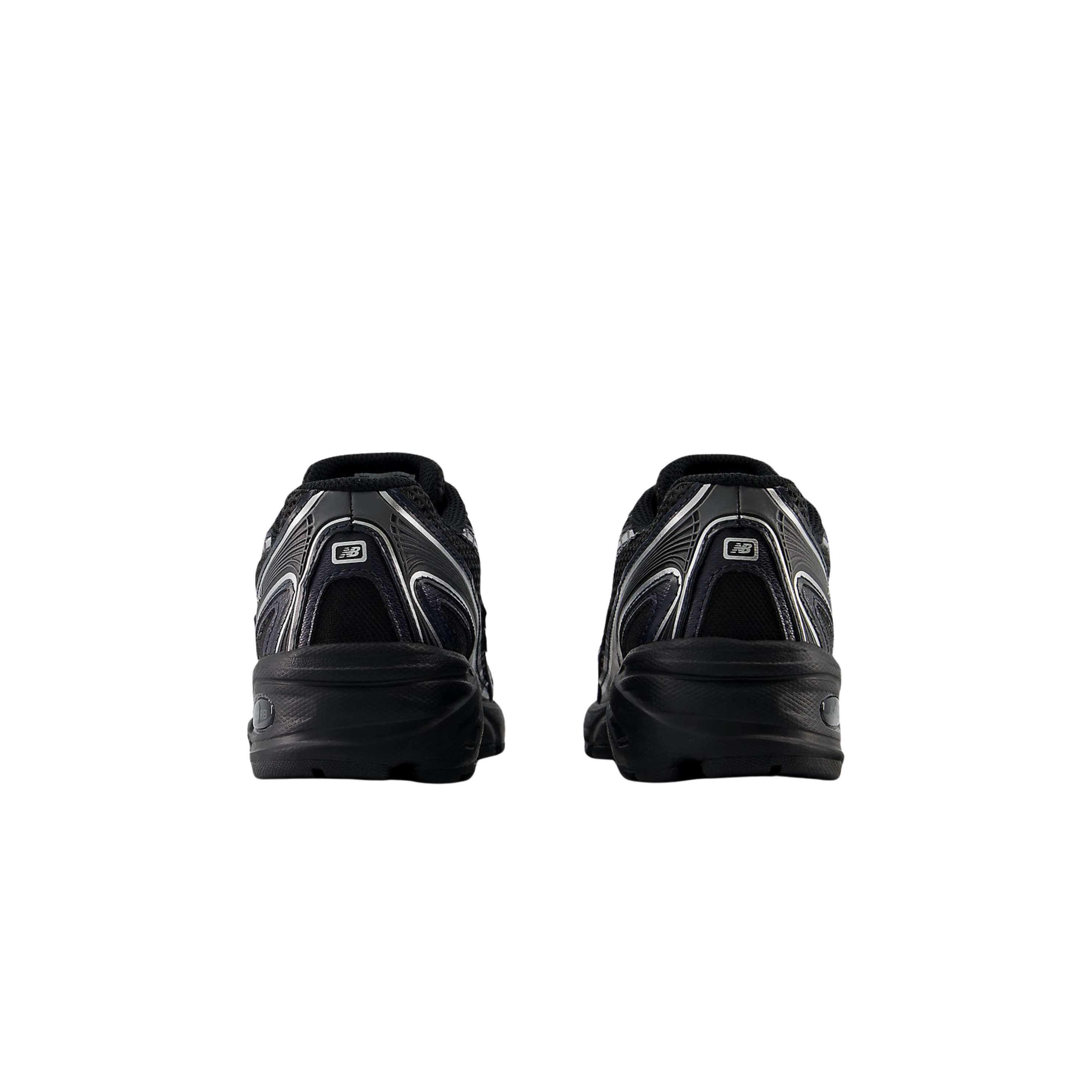 New Balance Big Kids 740 - Black Silver Metallic