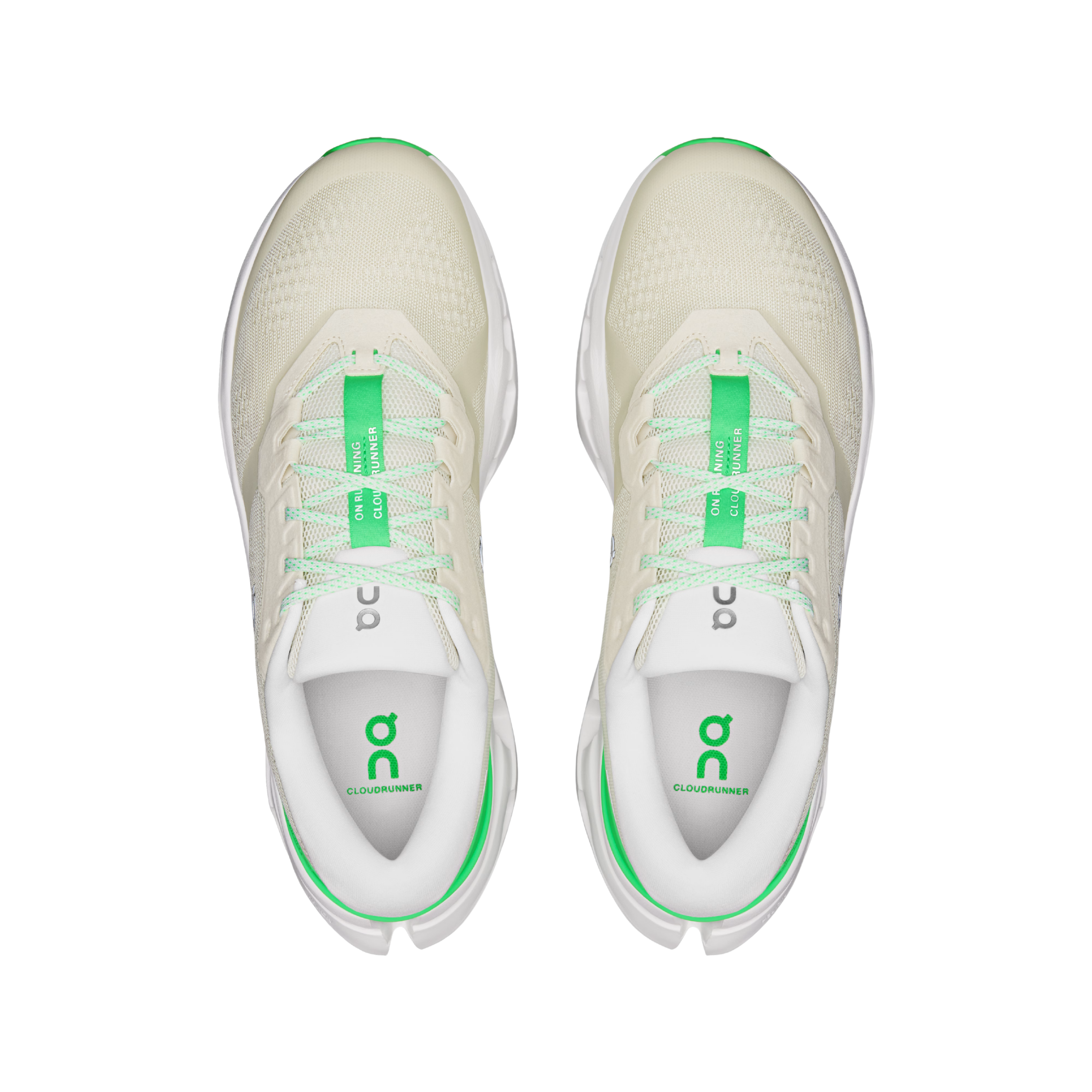ON Men Cloudrunner 3 - Ghost Verdite