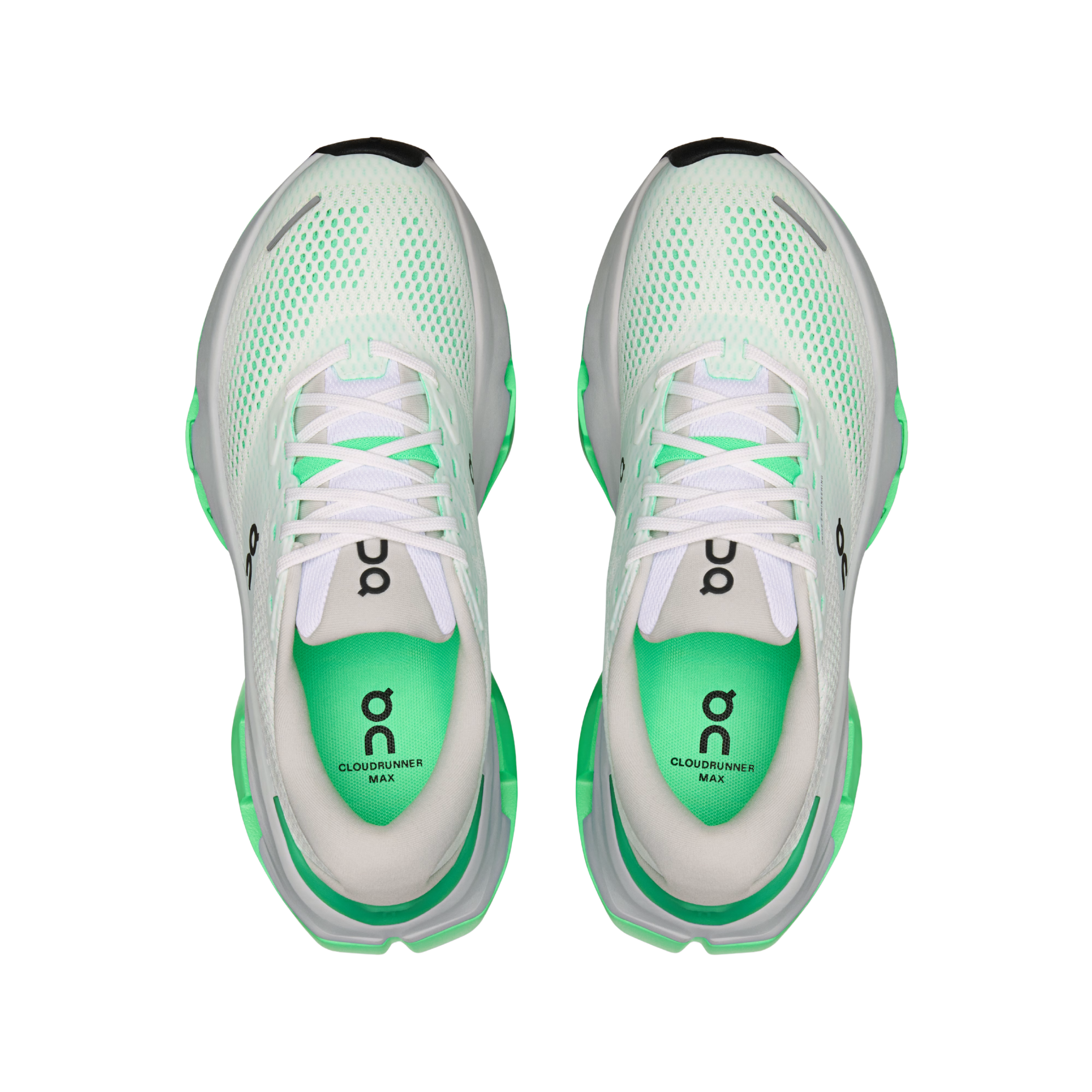 ON Women Cloudrunner 3 Max - White Verdite