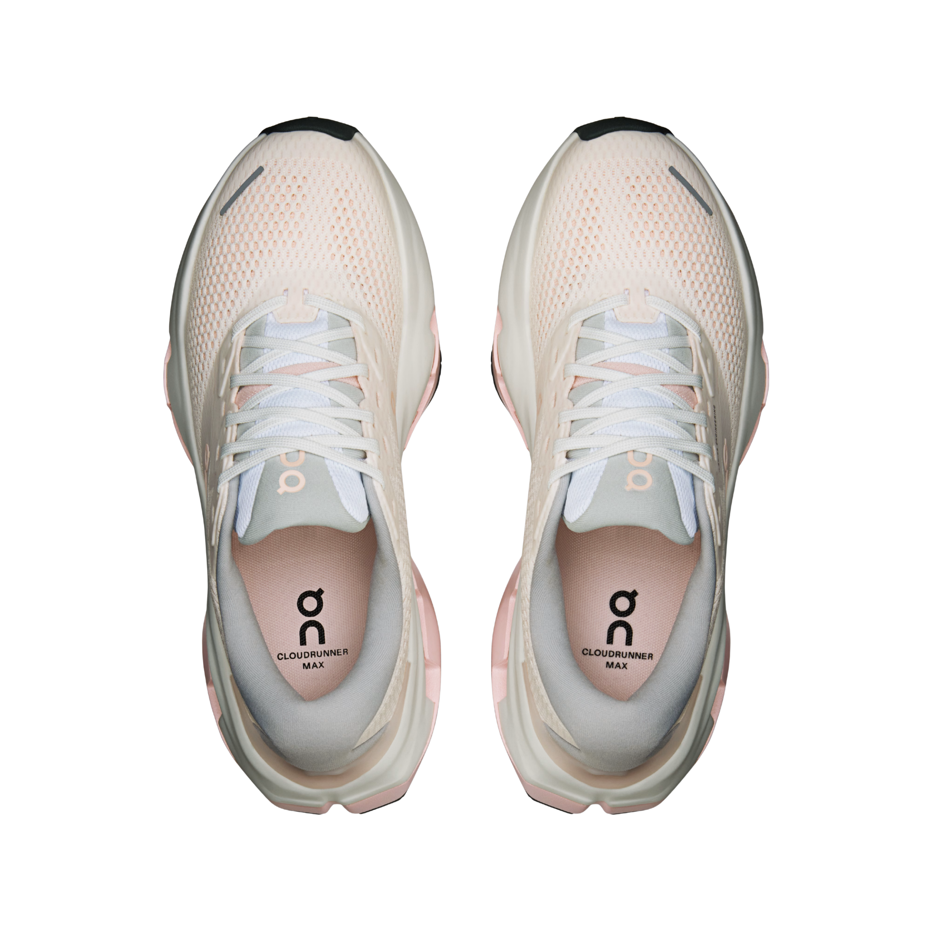 ON Women Cloudrunner 3 Max - White Salt