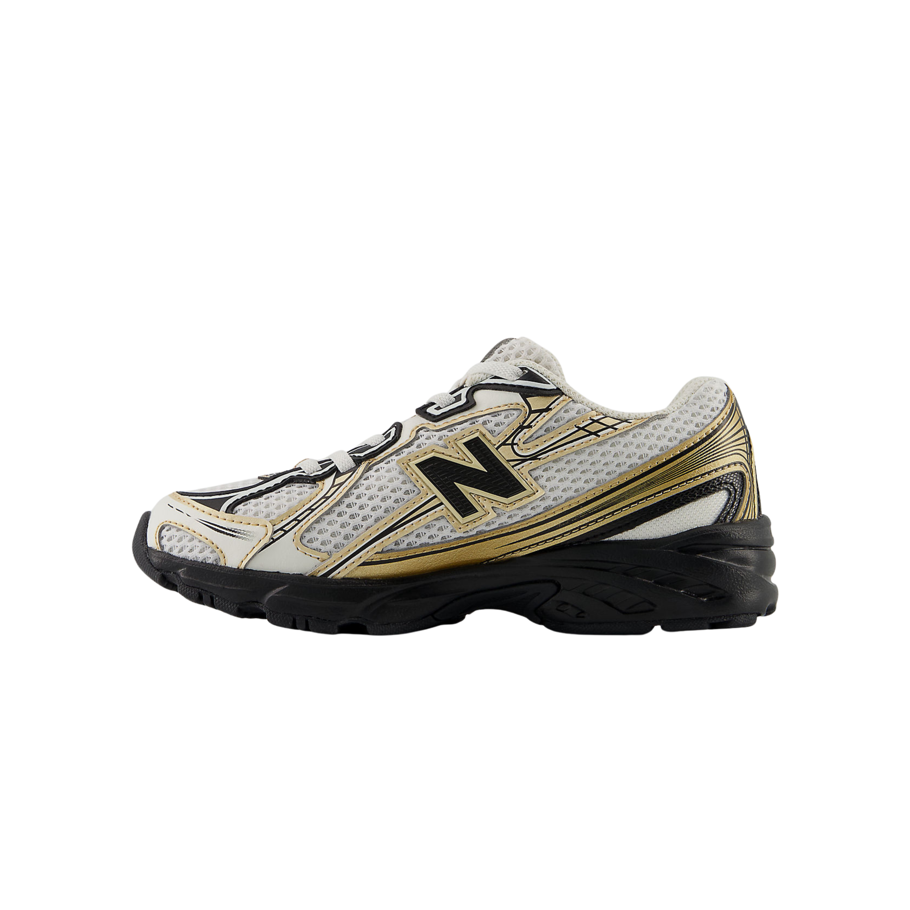 New Balance Kids 740 - Sea Salt Black Gold