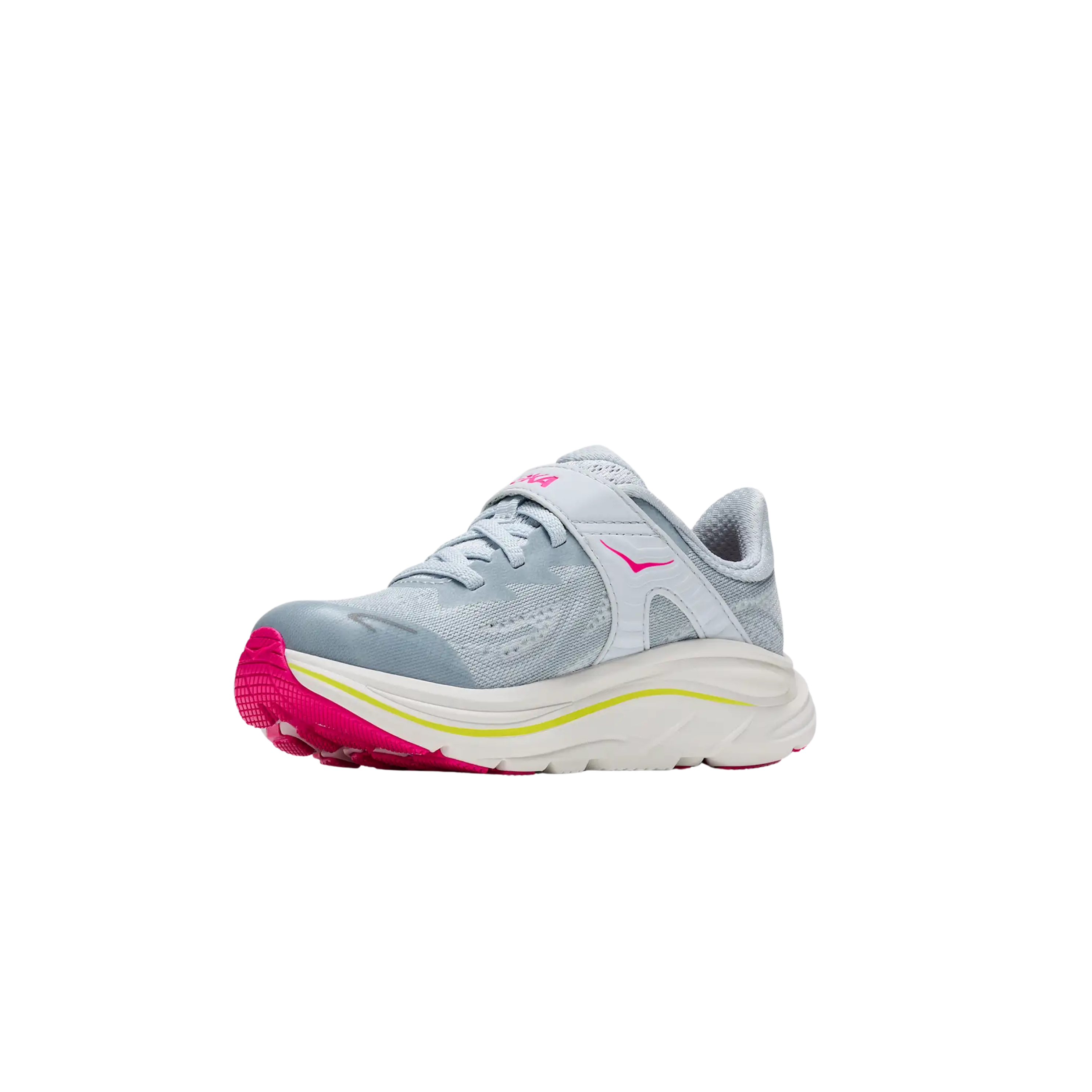Hoka Kids Clifton 10 - Overcast Neon Dragonfruit