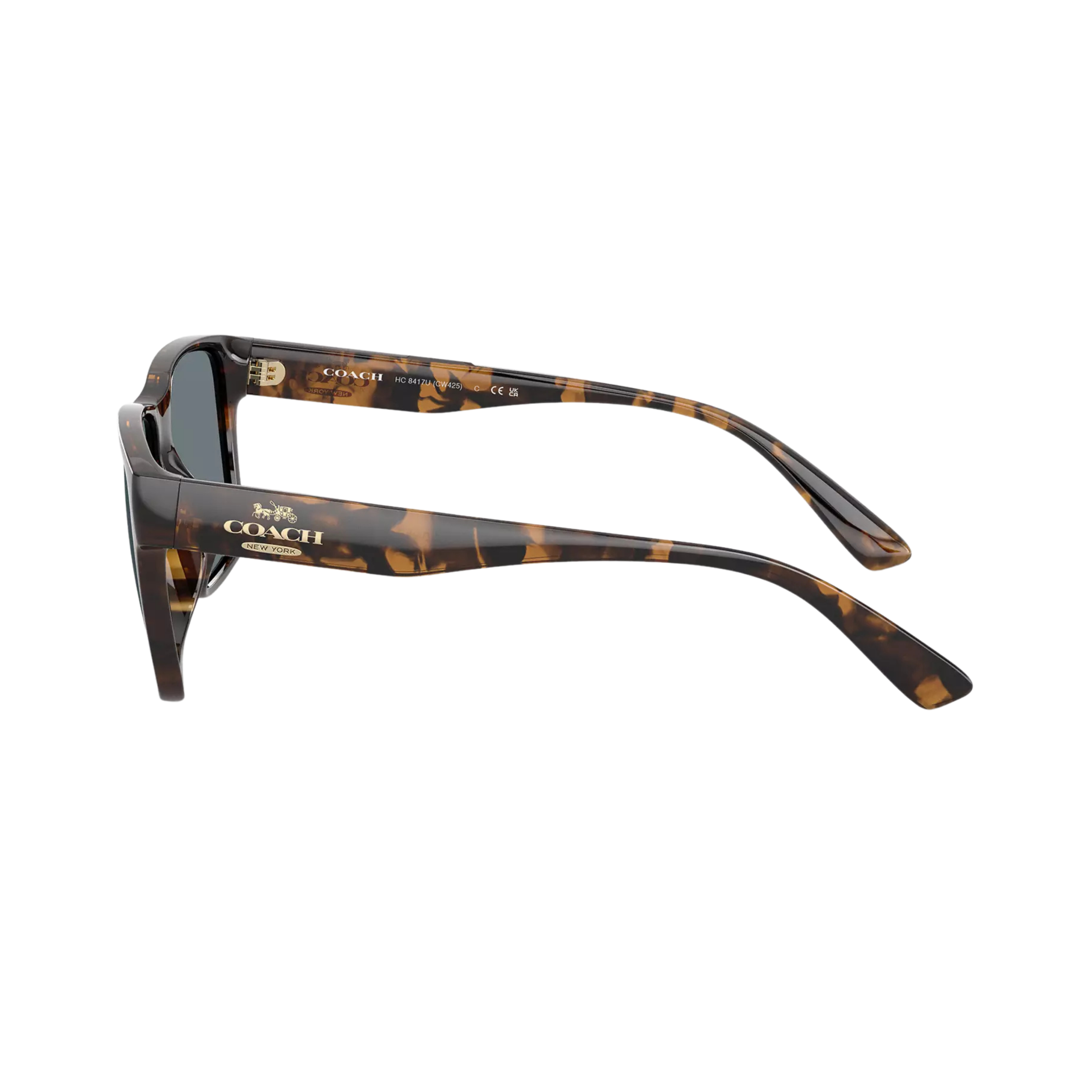 Coach Men Square Sunglasses - Dark Tortoise