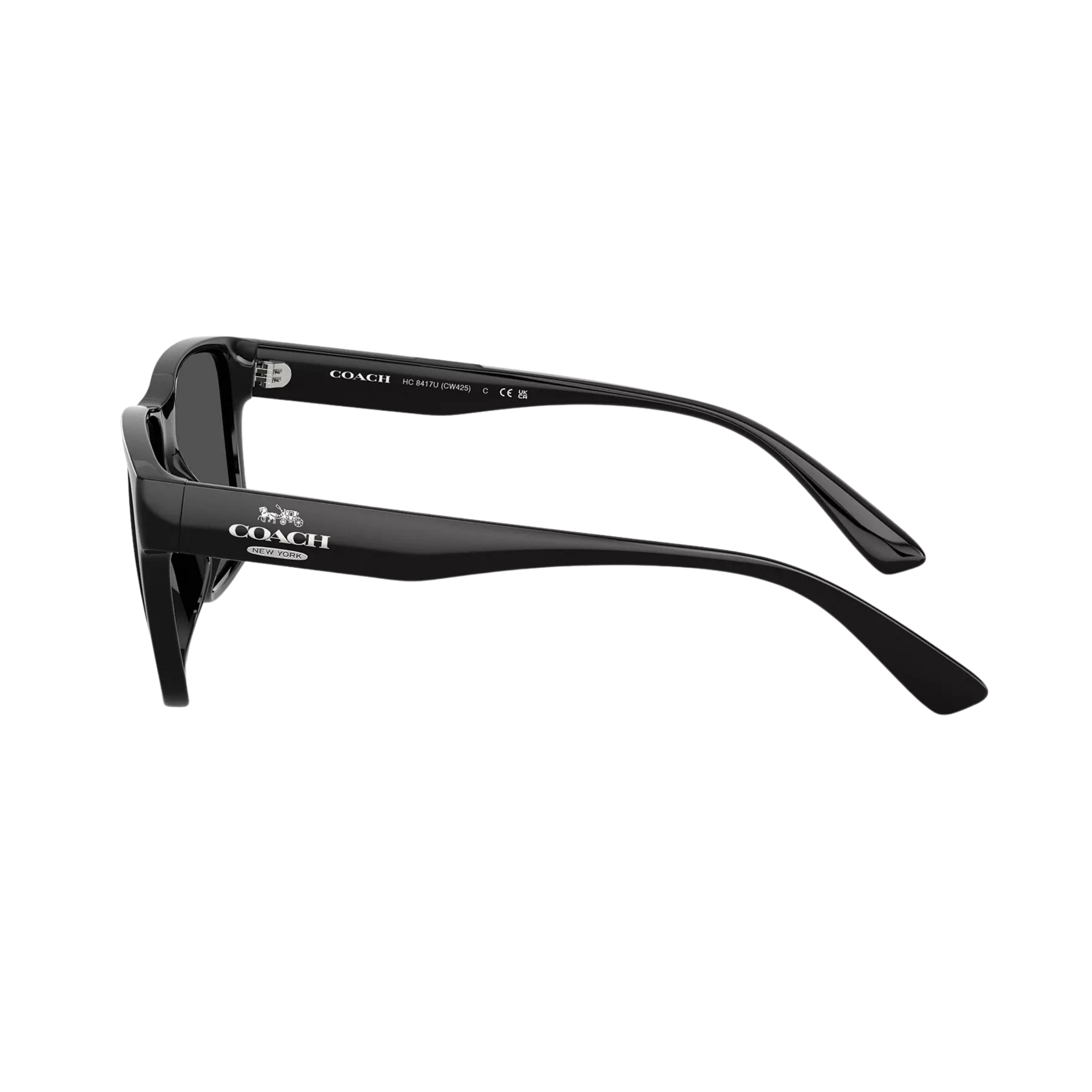 Coach Men Square Sunglasses - Black