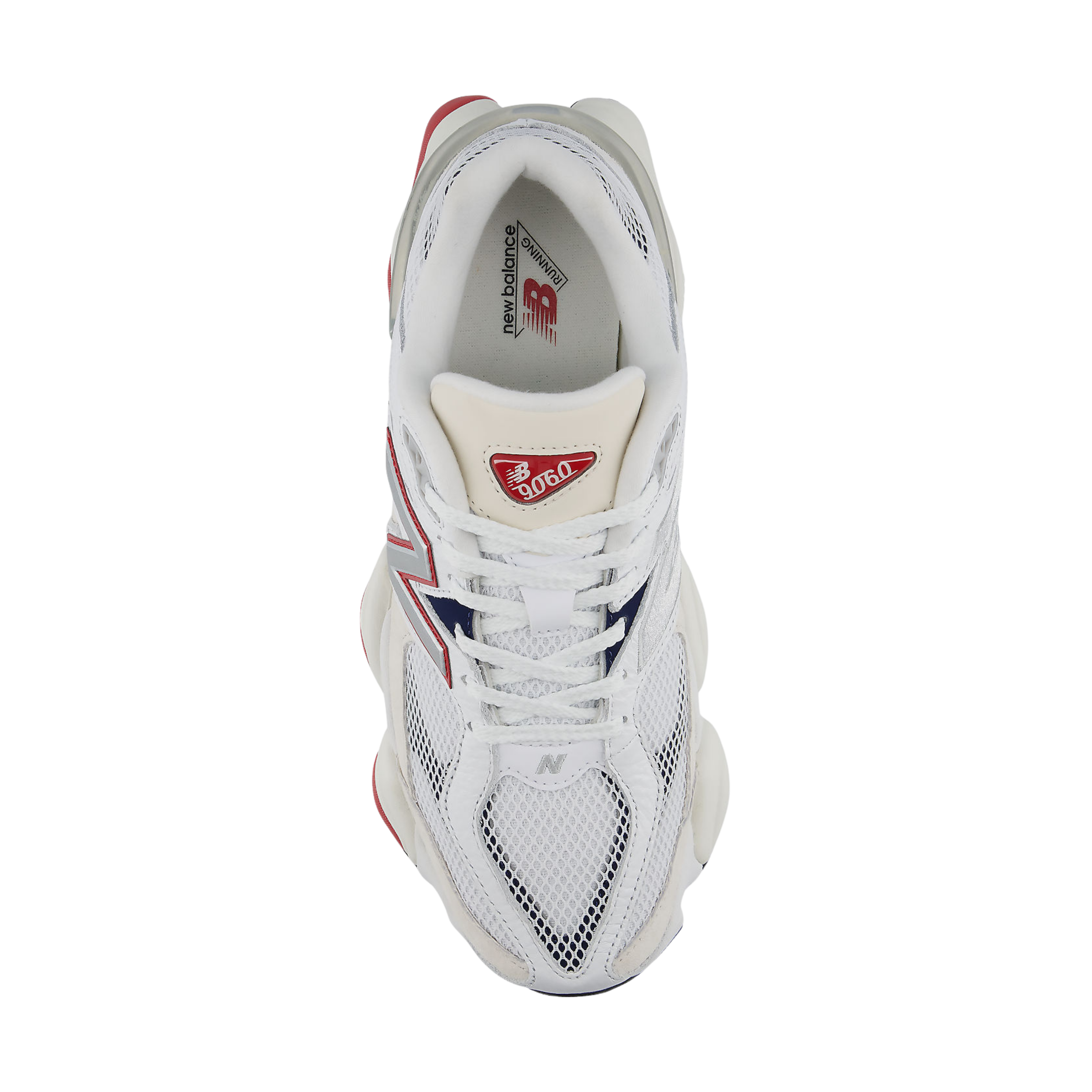 New Balance Men 9060 - White Shadow Red