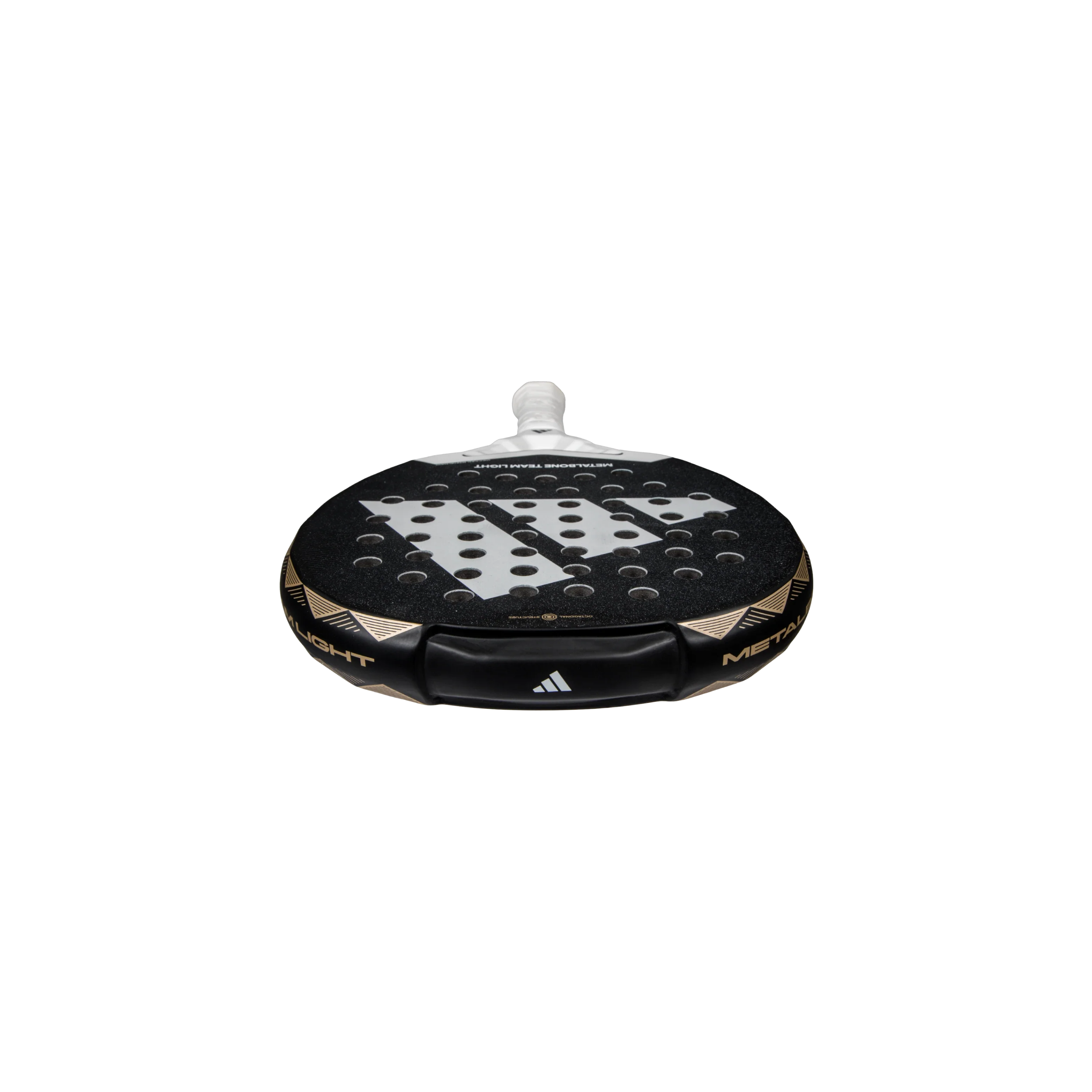 Adidas Metalbone Team Light 3.4 2025 Padel Racket - Black White Gold rose