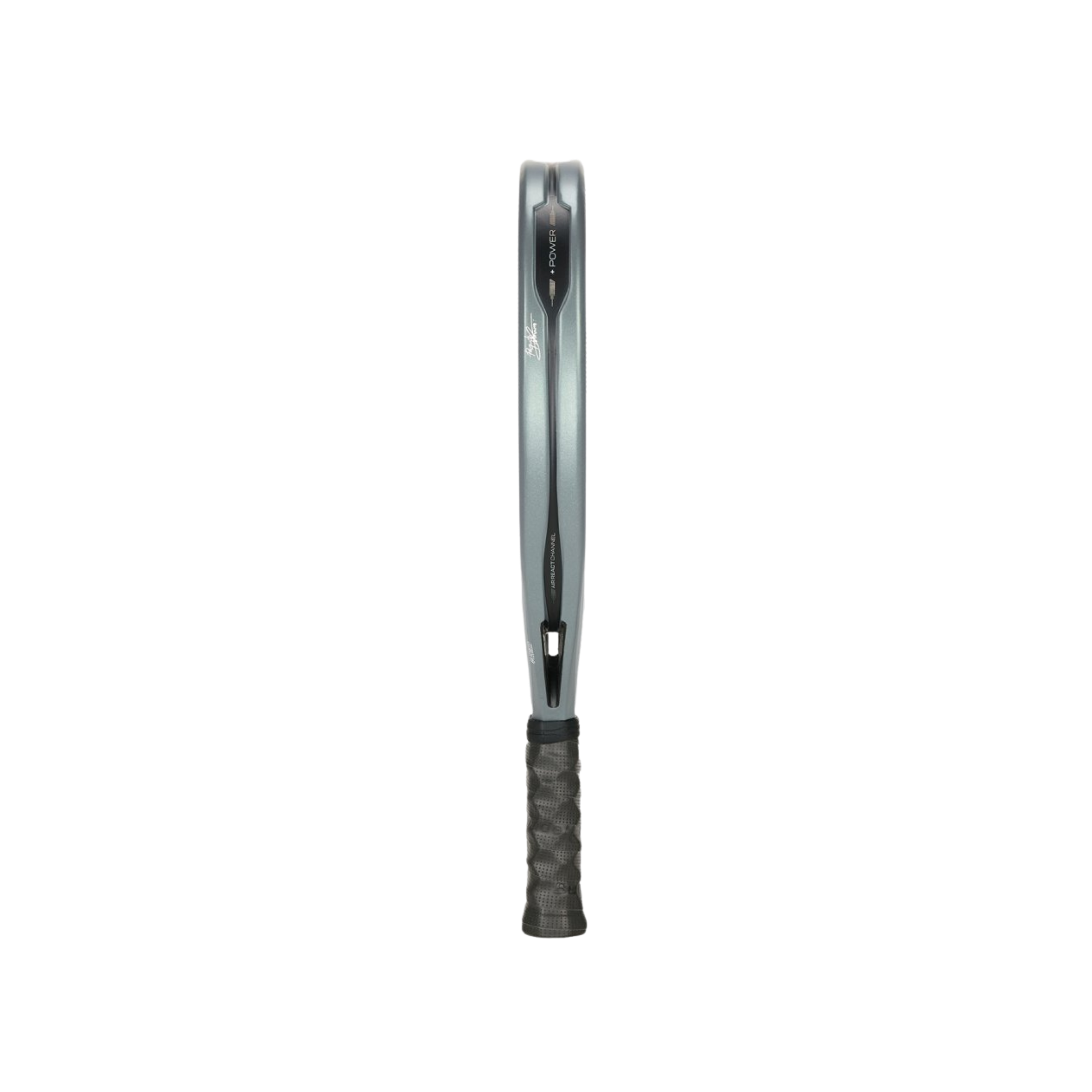 Bullpadel Hack 04 2026 Padel Racket - Silver Black