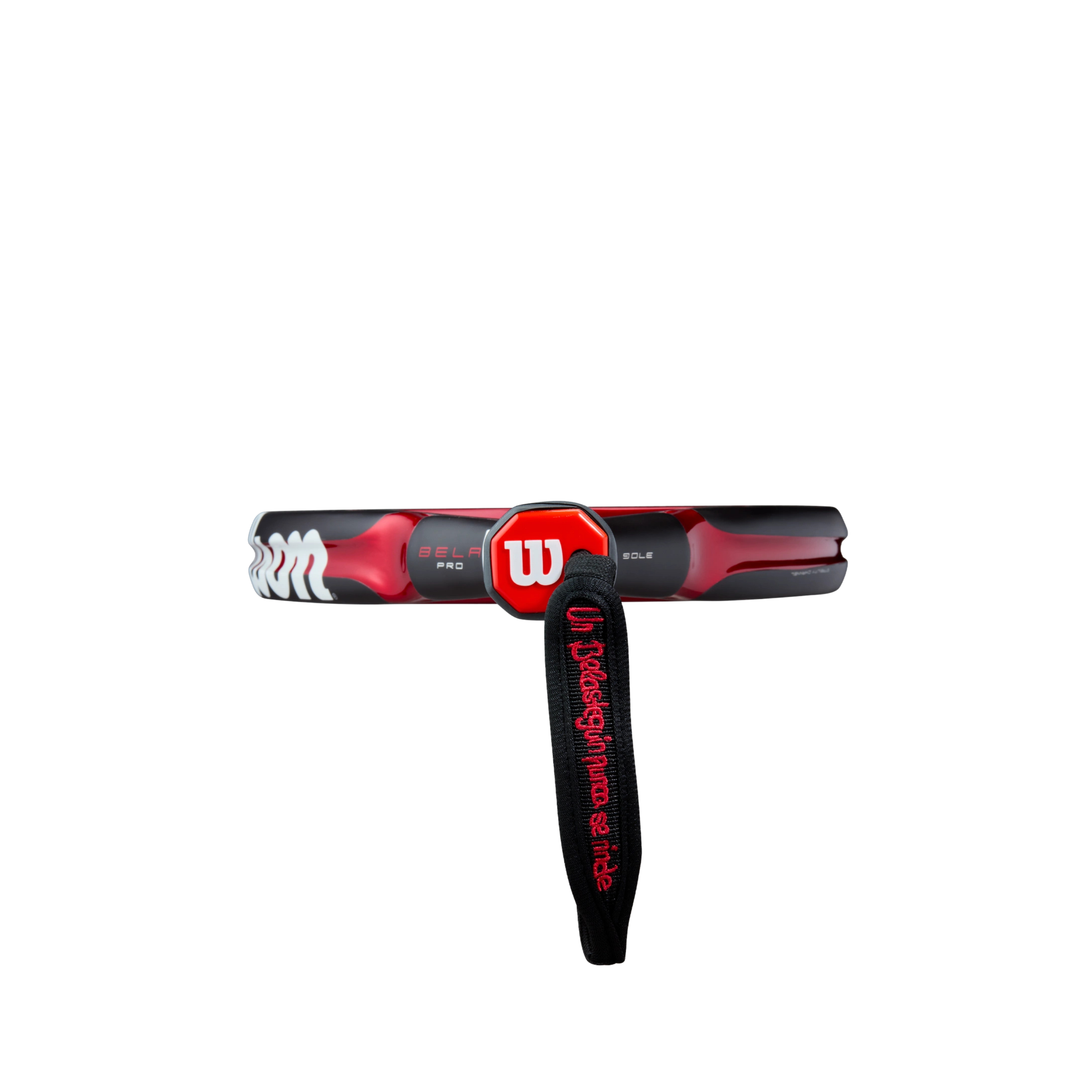 Wilson Bela Pro V3 Padel Racket - Black Red