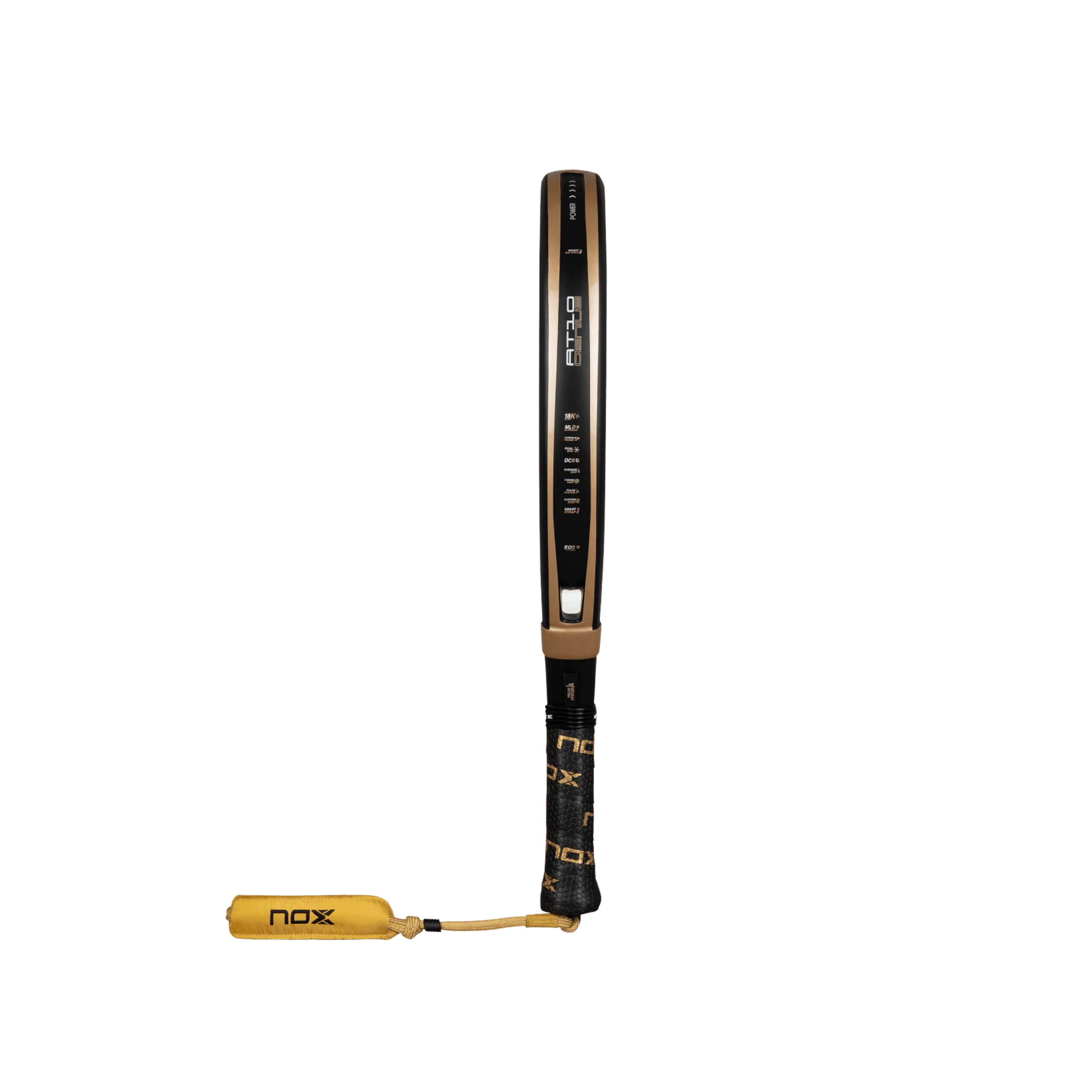 Nox AT10 Luxury Genius 18K Alum 2026 Padel Racket - Gold Black