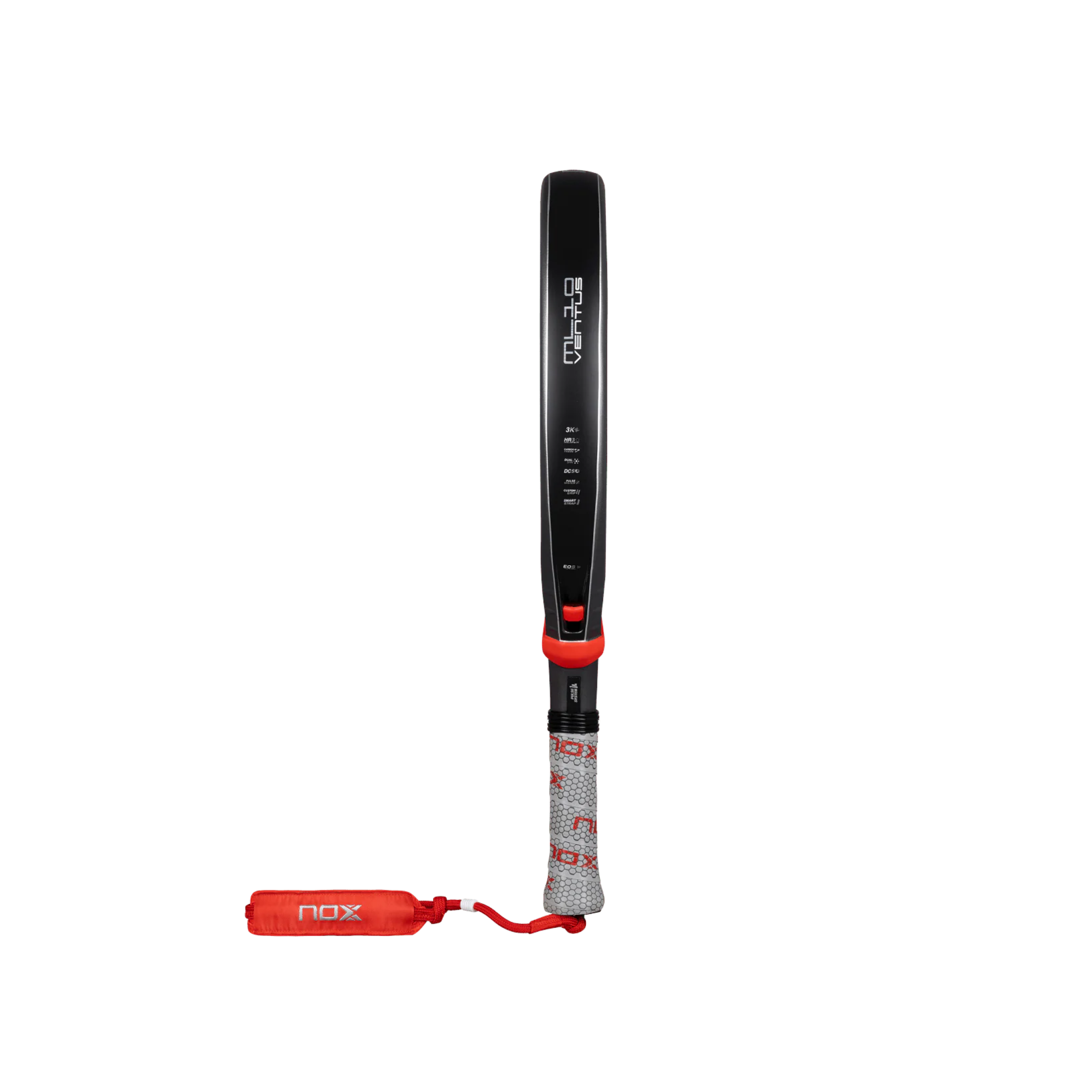 Nox ML10 Ventus Control 3K Padel Racket - Black Silver