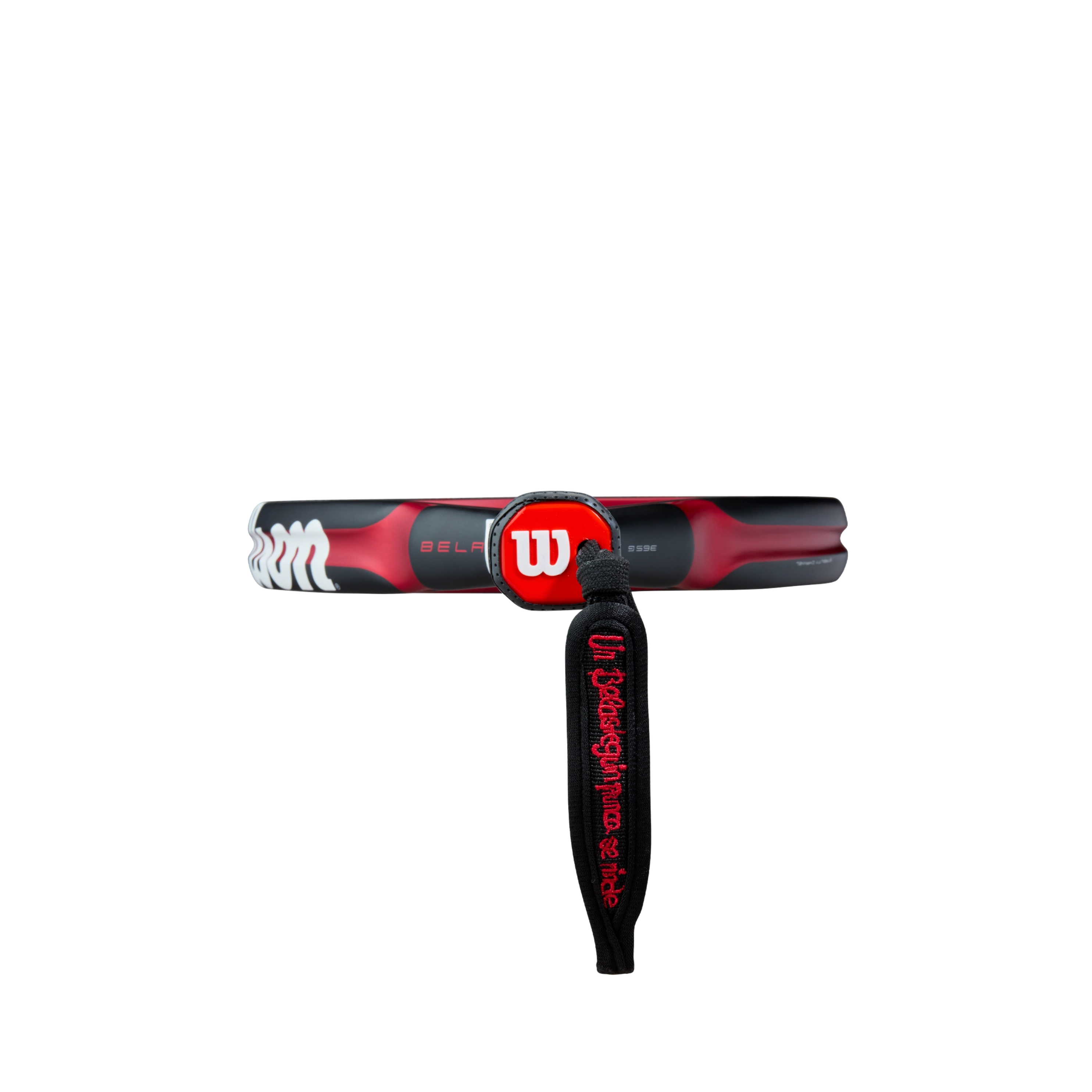 Wilson Bela V3 Padel Racket - Black Red