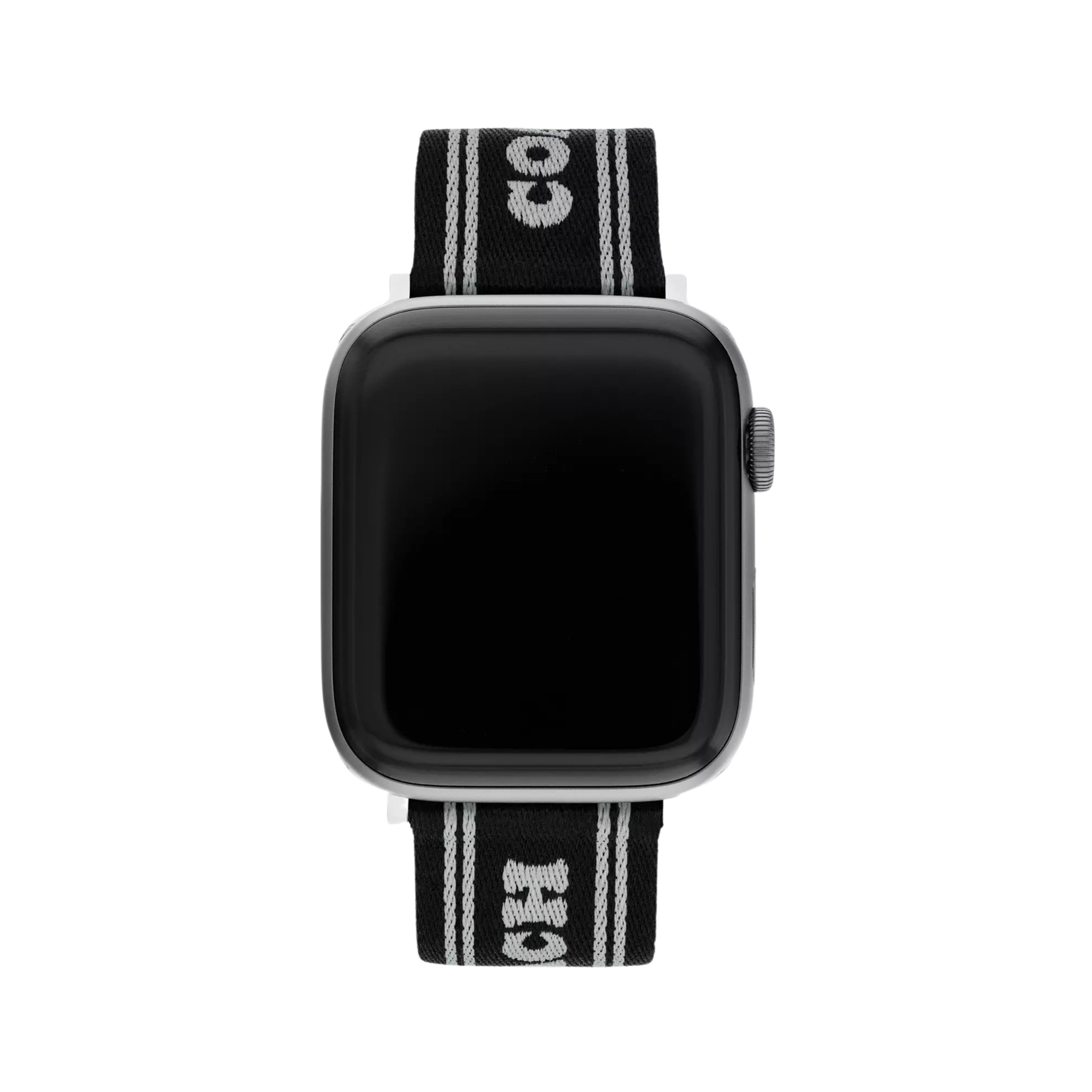 Coach Men Apple Watch® Strap 42 Mm, 44 Mm And 45 Mm - Black