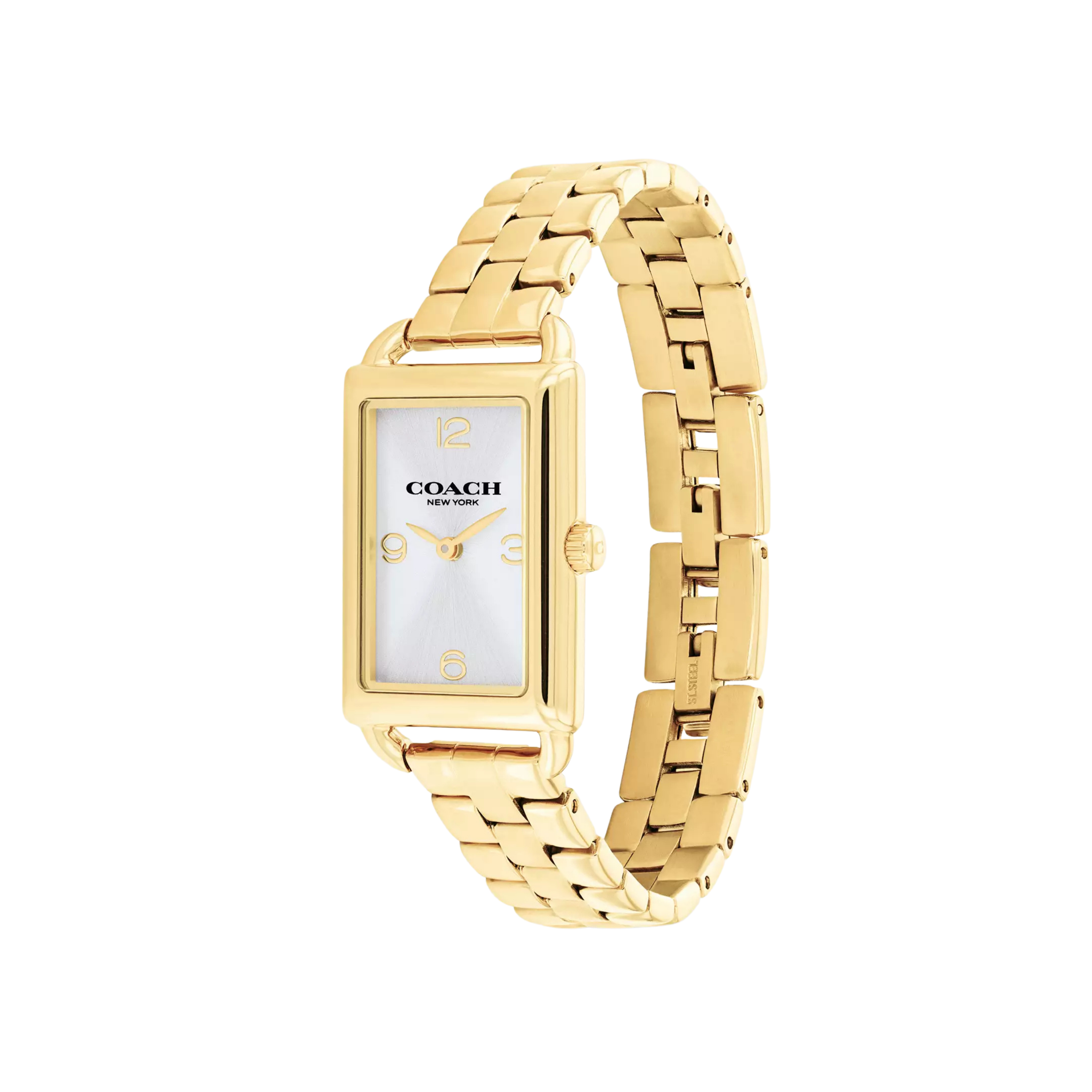 Coach Women Liz Watch 30 Mm X 22 Mm - Gold