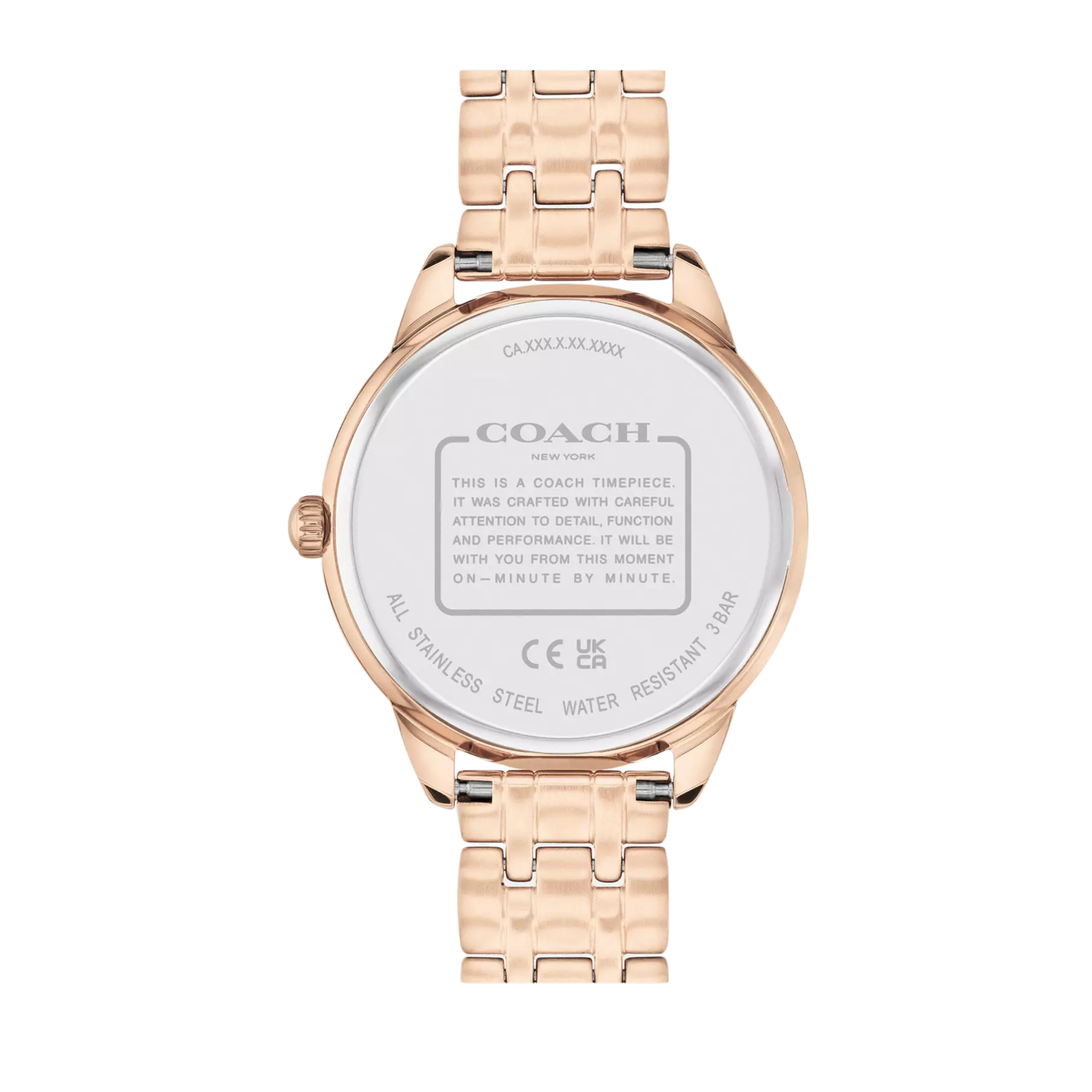 Coach Women Olivia Watch 34 Mm - Rose Gold