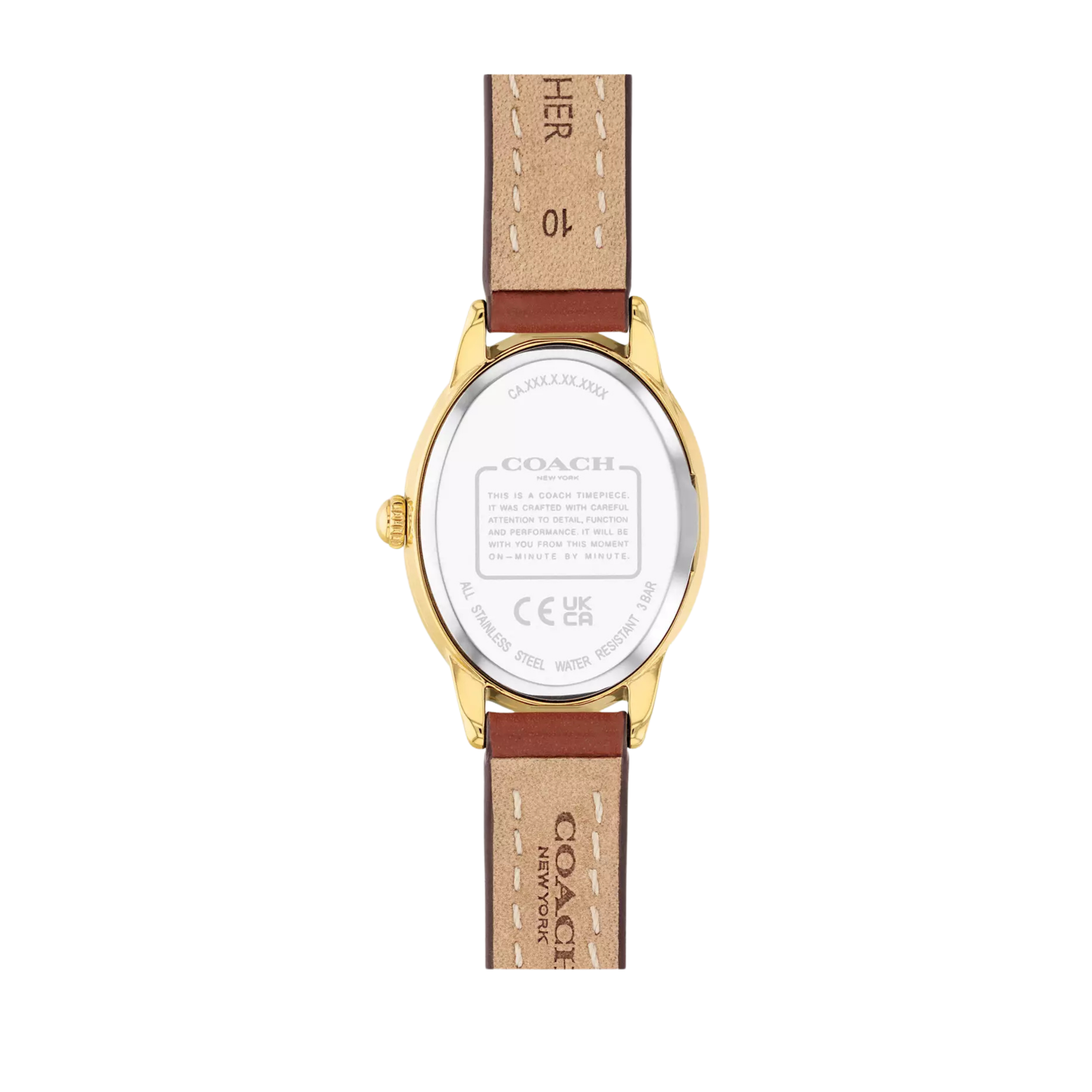 Coach Women Talia Watch 22 Mm - Saddle
