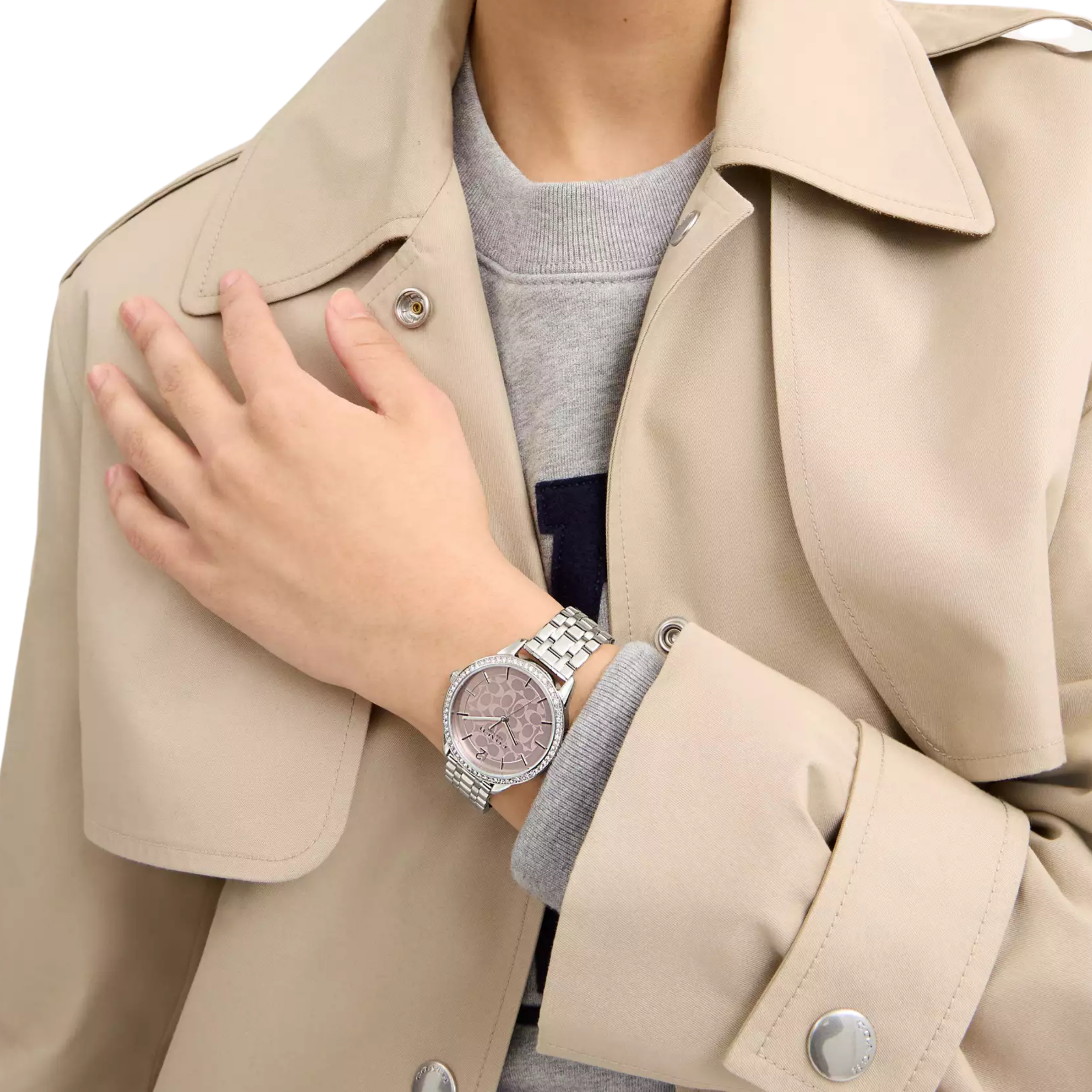 Coach Women Olivia Watch 36 Mm - Stainless Steel