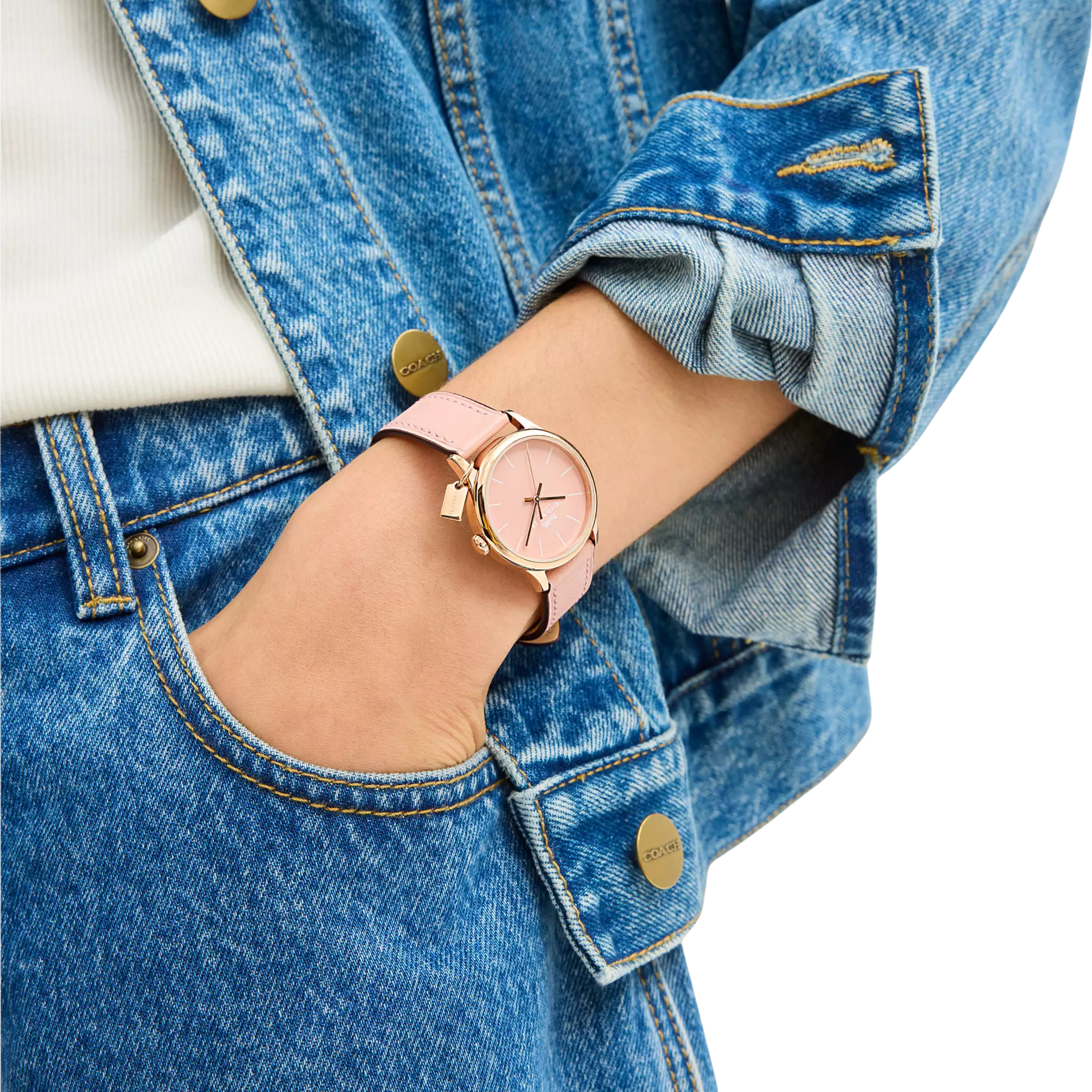 Coach Women Ruby Watch 32 Mm - Pink