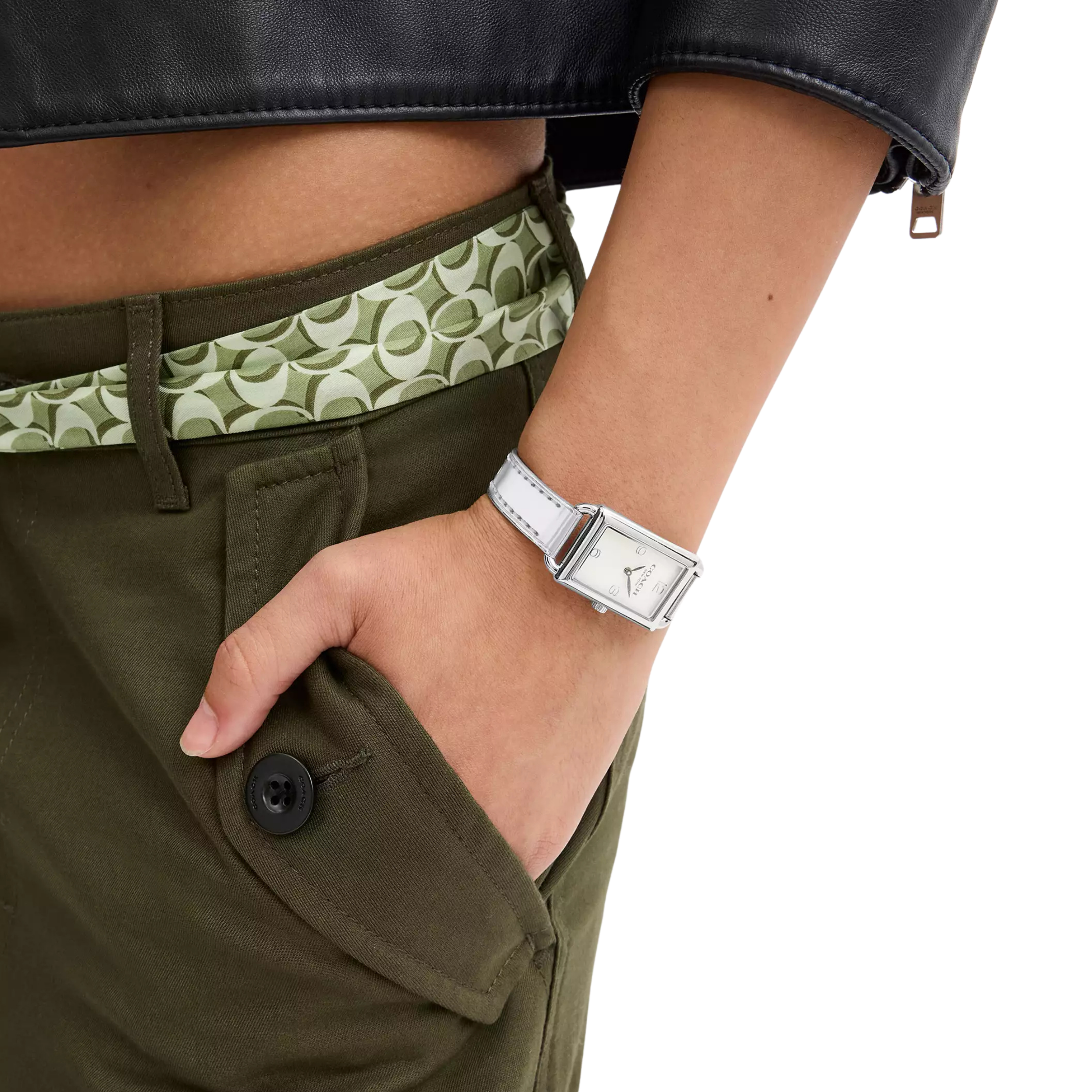 Coach Women Liz Watch 24 Mm - Silver