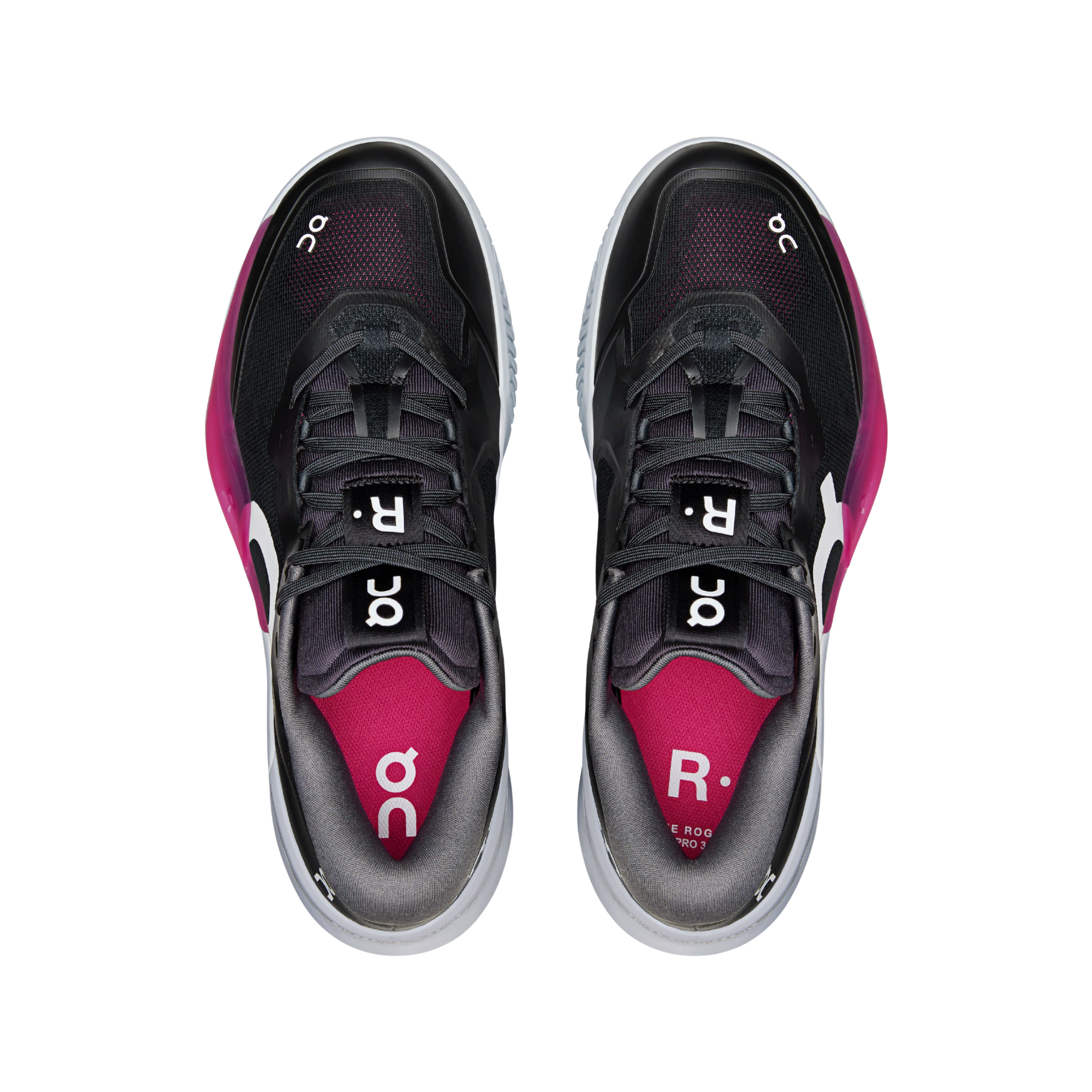 ON Women The Roger Pro 3 Clay - Black Pink