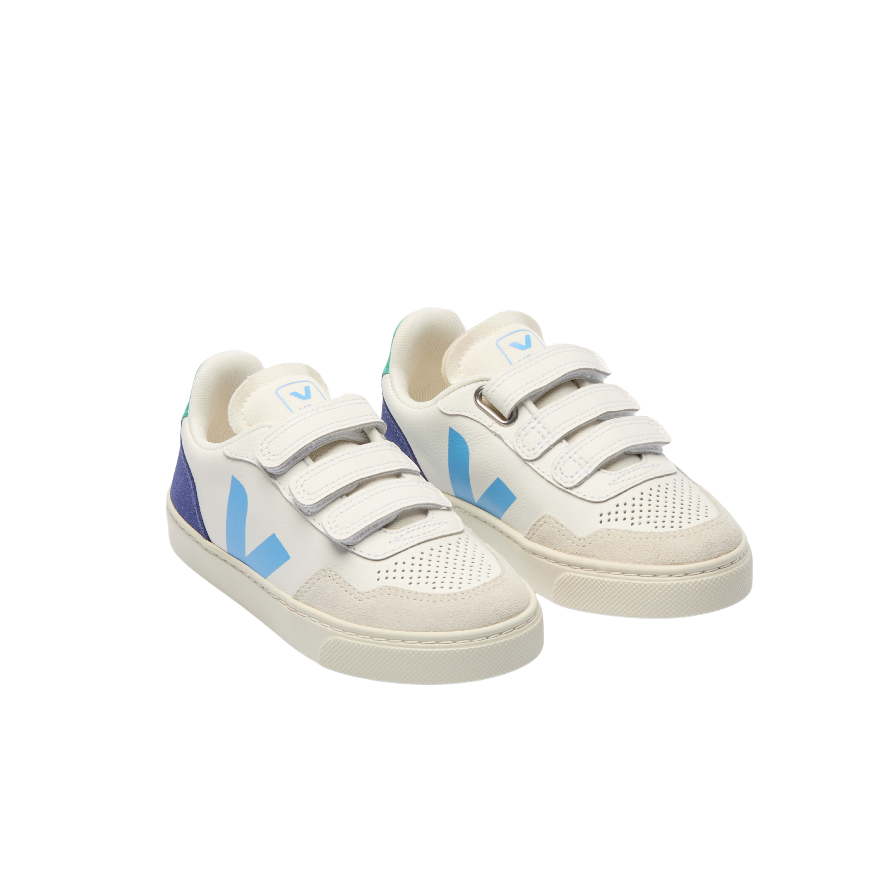 Veja Kids V-90 - White Celeste Cobalt