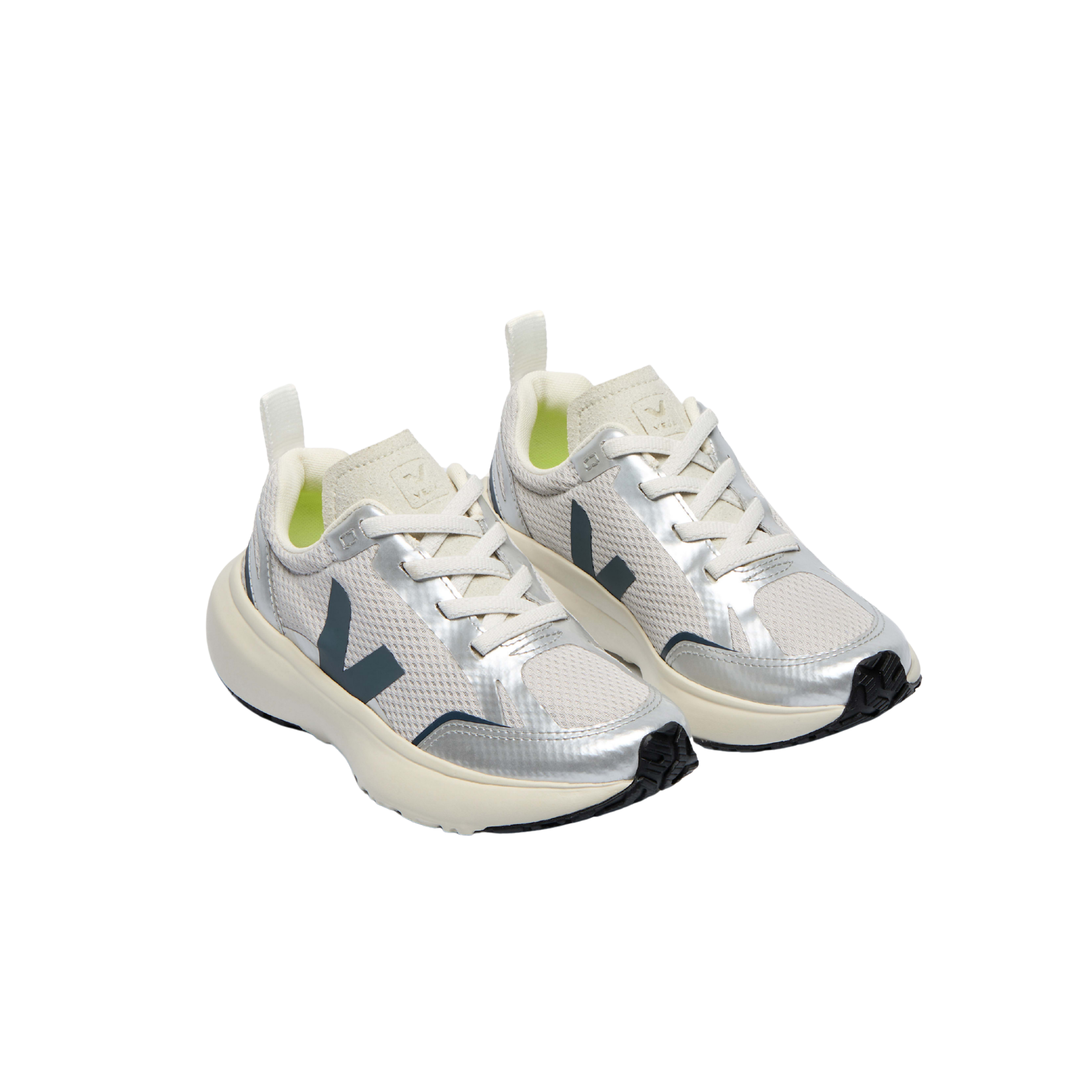 Veja Kids Canary - Alveomesh Grey California