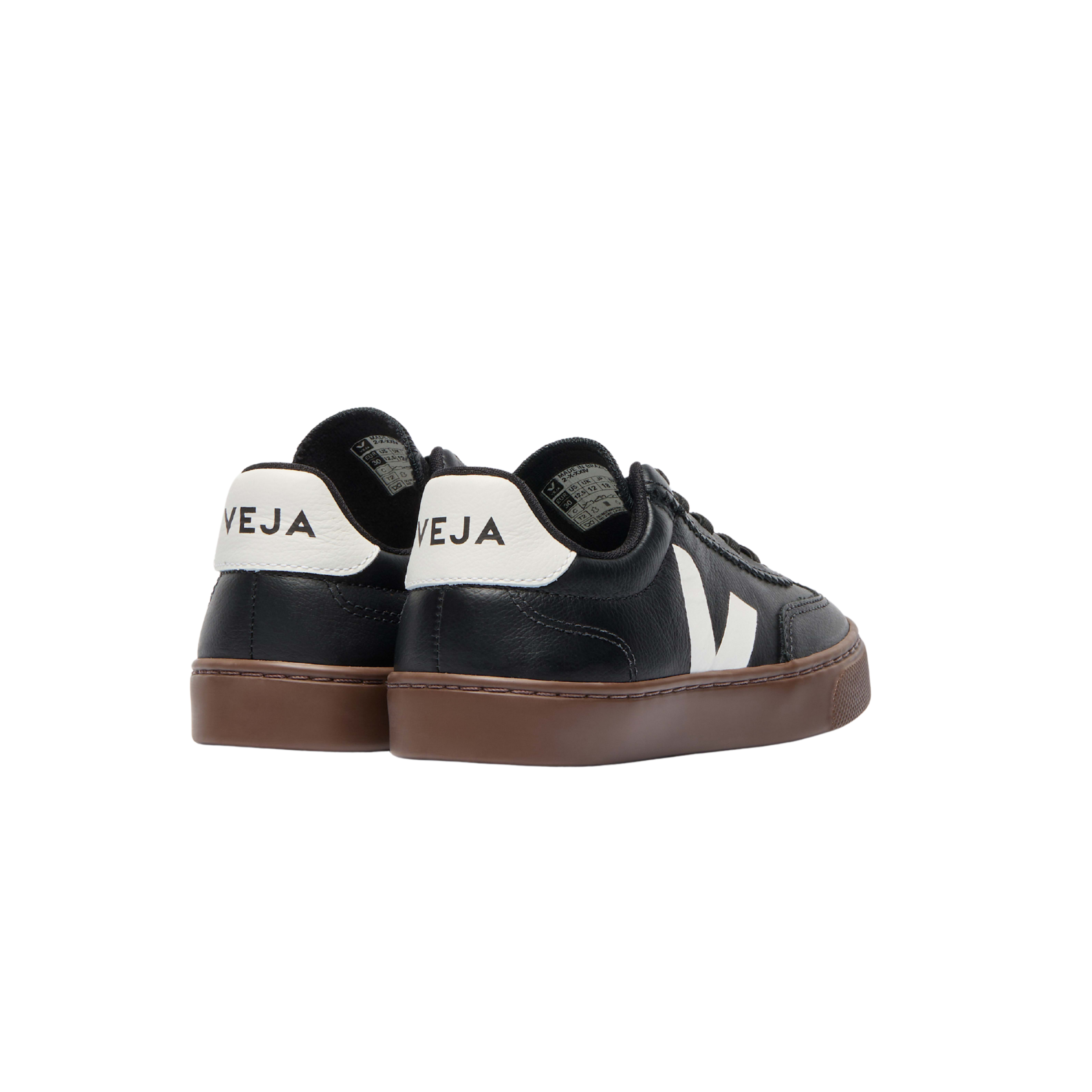 Veja Kids Volley - Black White Bark
