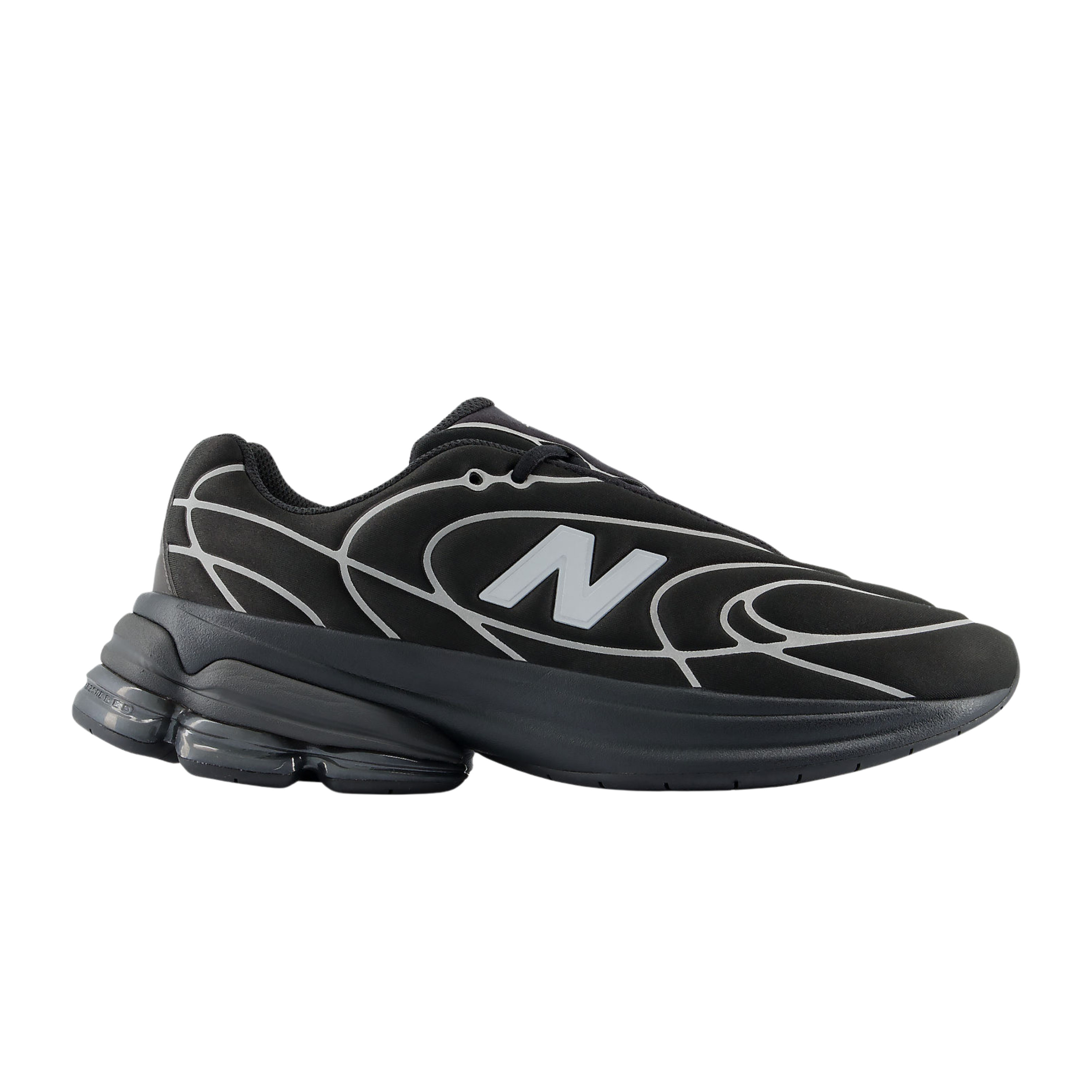 New Balance Men 5030 - Black Silver Metallic