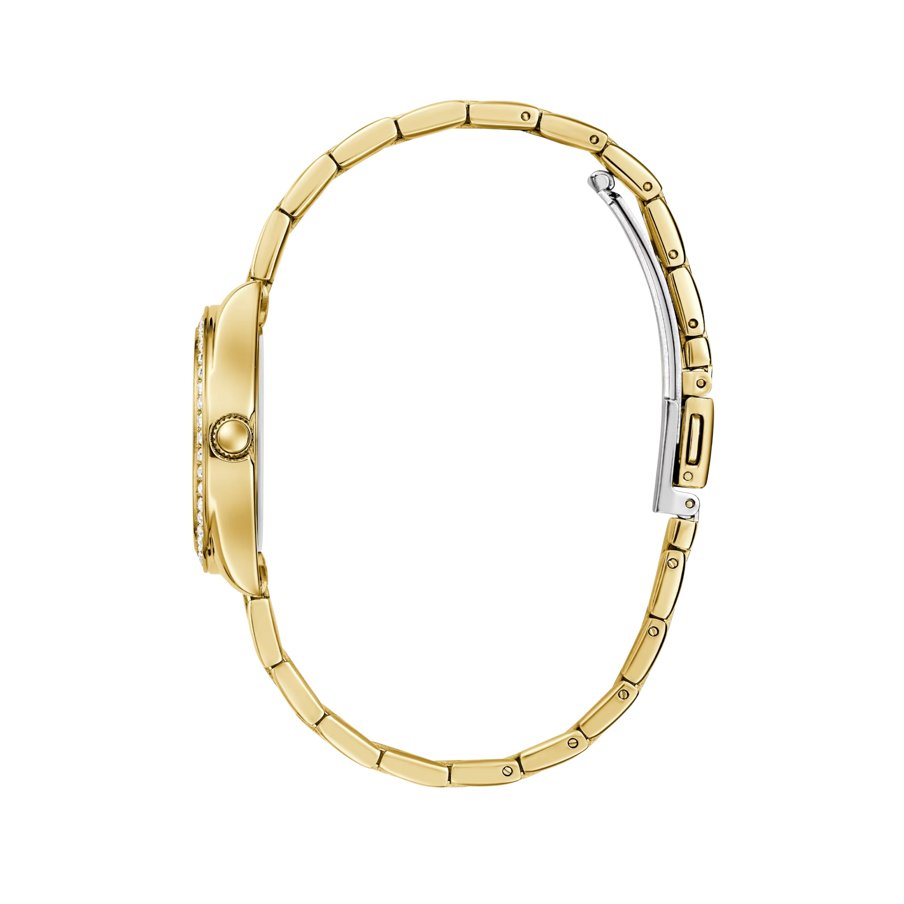 Guess Women Gold Tone Analog Watch GW0841L5 - Gold